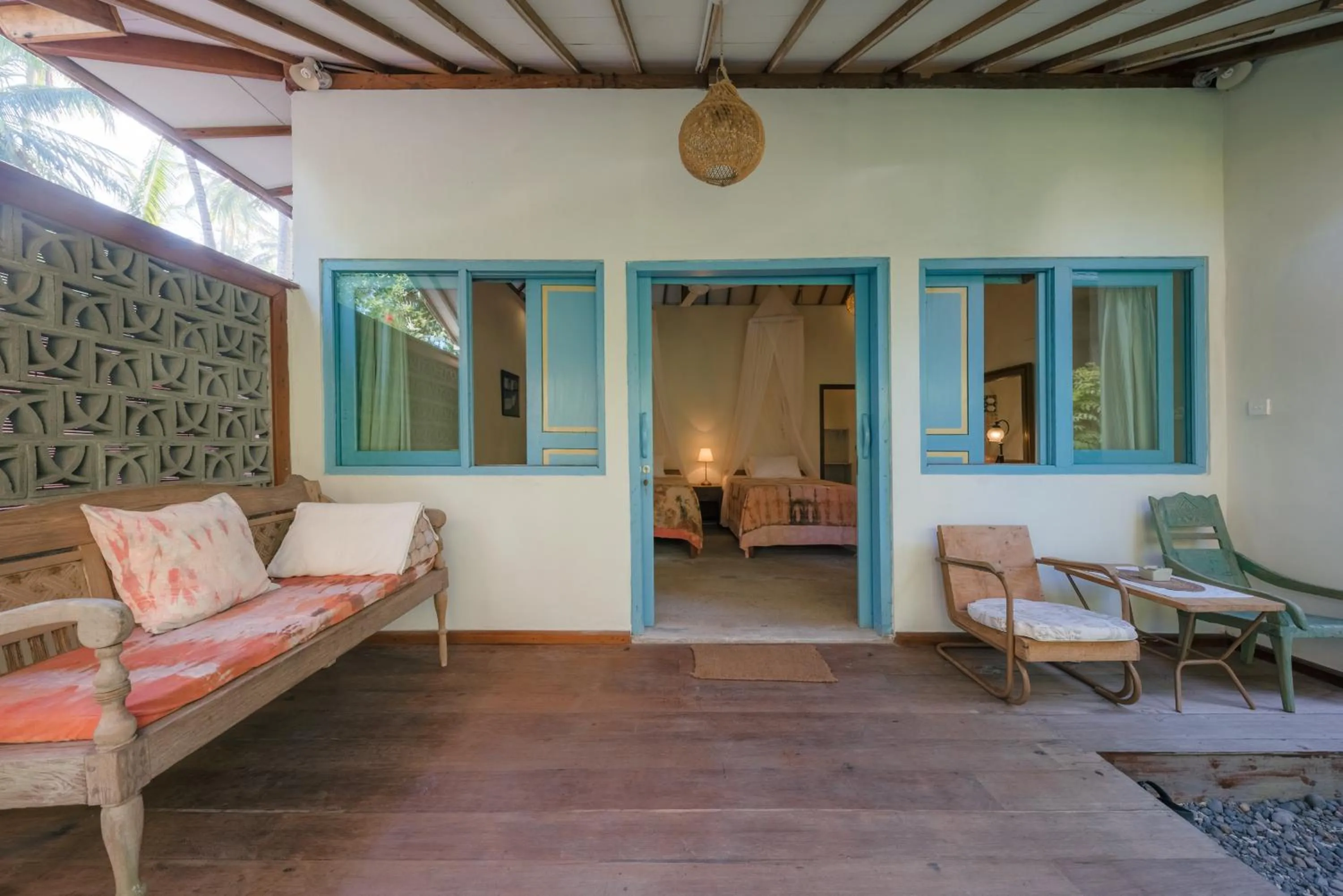 Balcony/Terrace in Pondok Pisang Candidasa