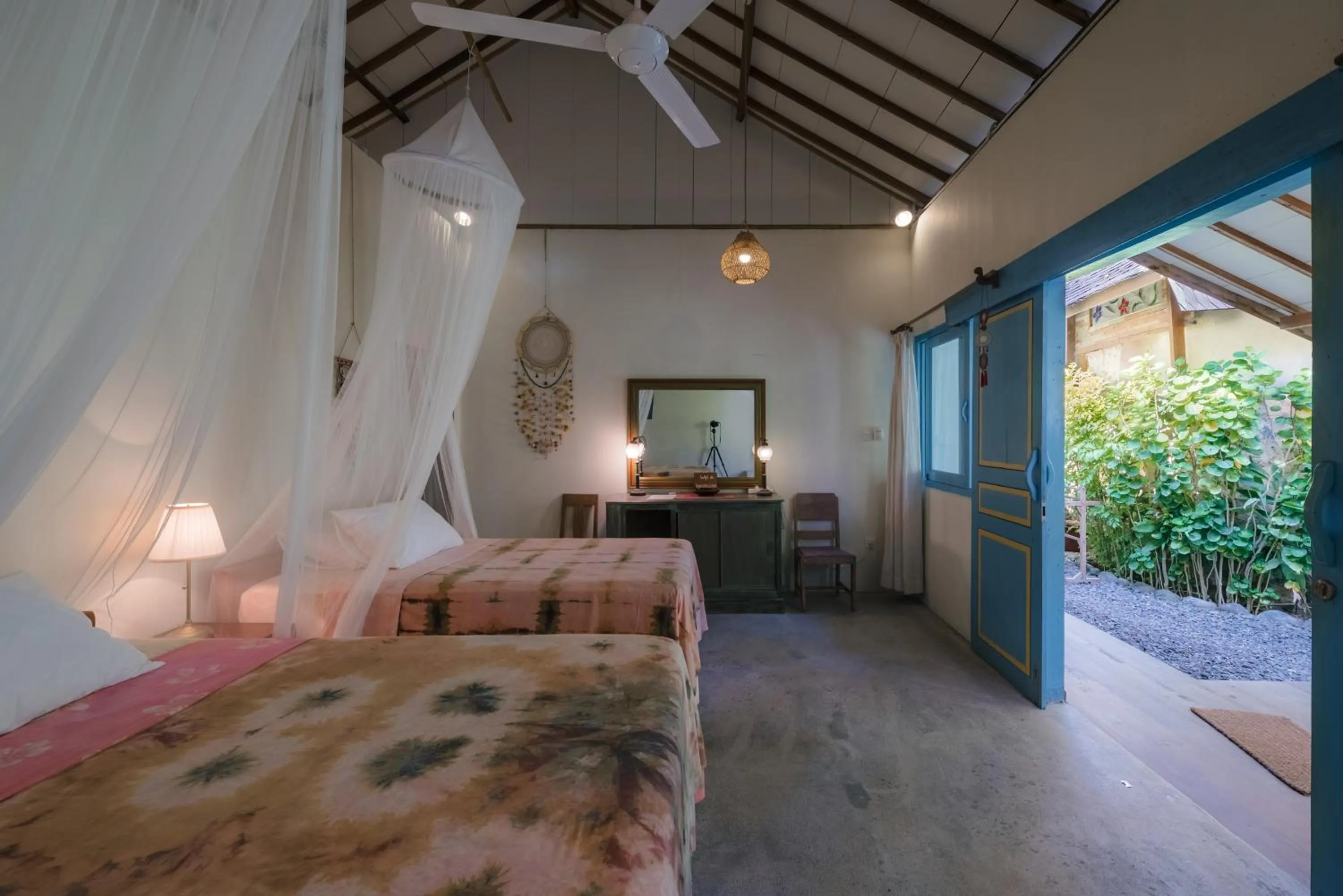 Bed in Pondok Pisang Candidasa