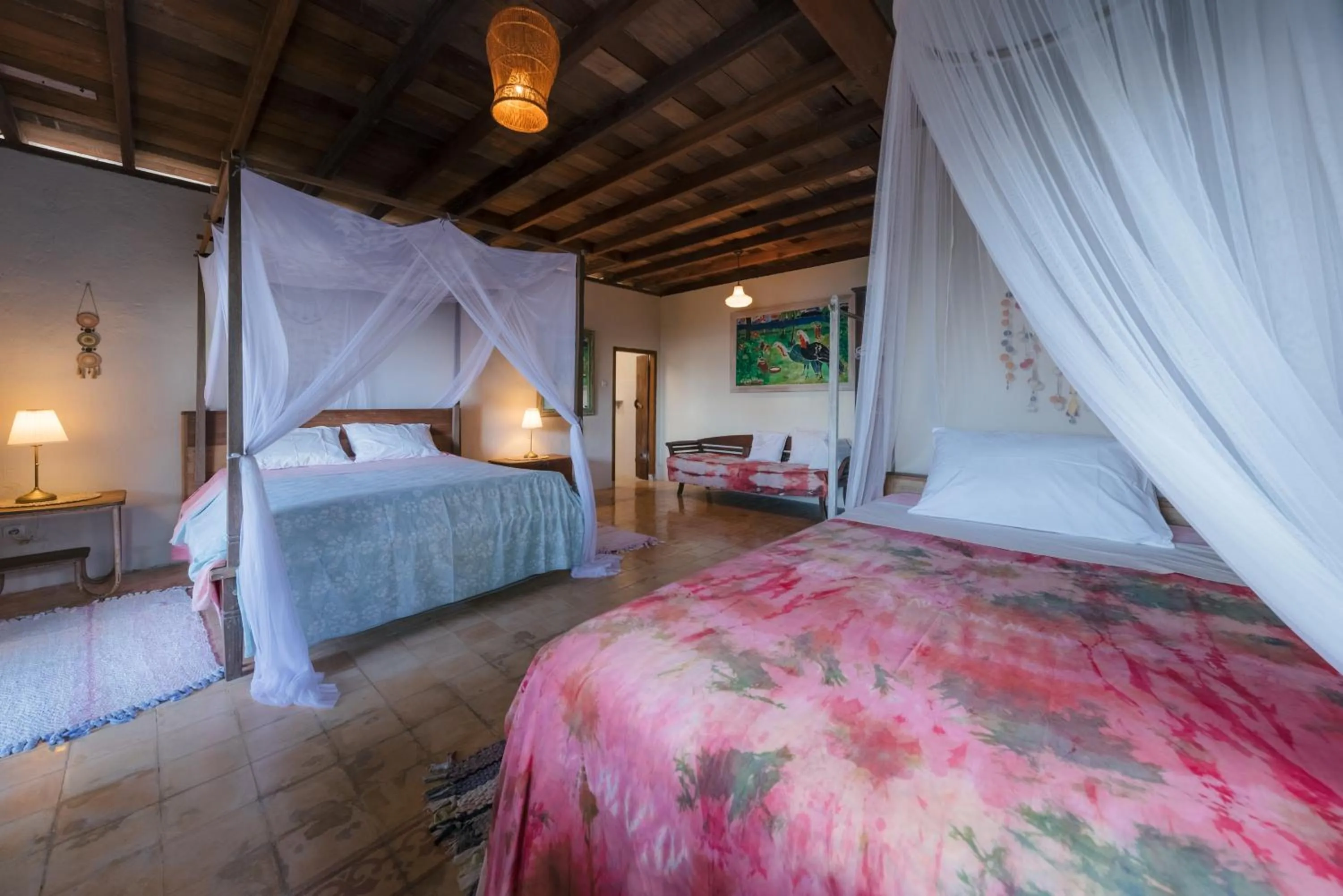 Bedroom, Bed in Pondok Pisang Candidasa