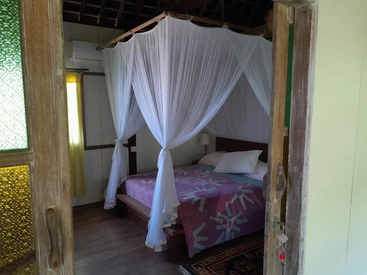 Bedroom, Bed in Pondok Pisang Candidasa