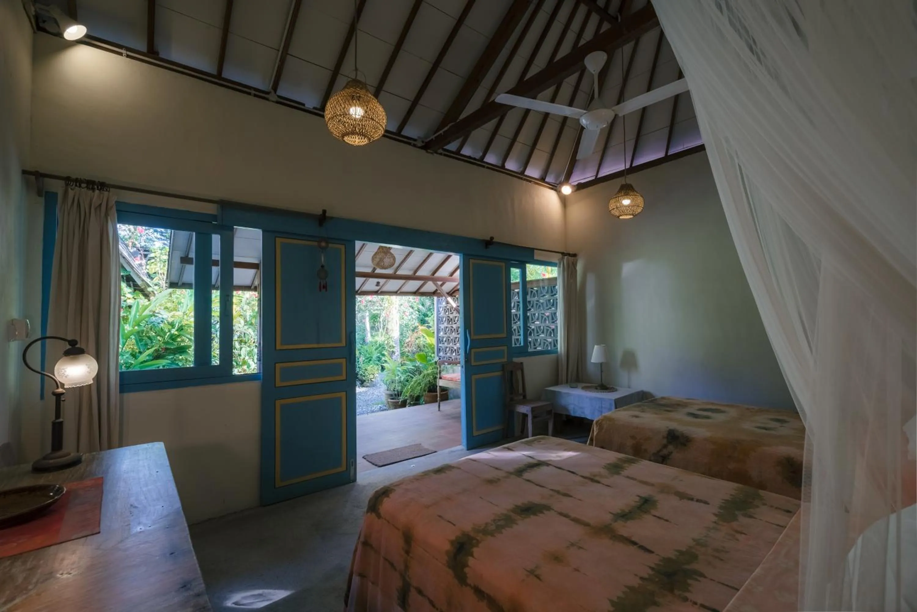 Bed in Pondok Pisang Candidasa