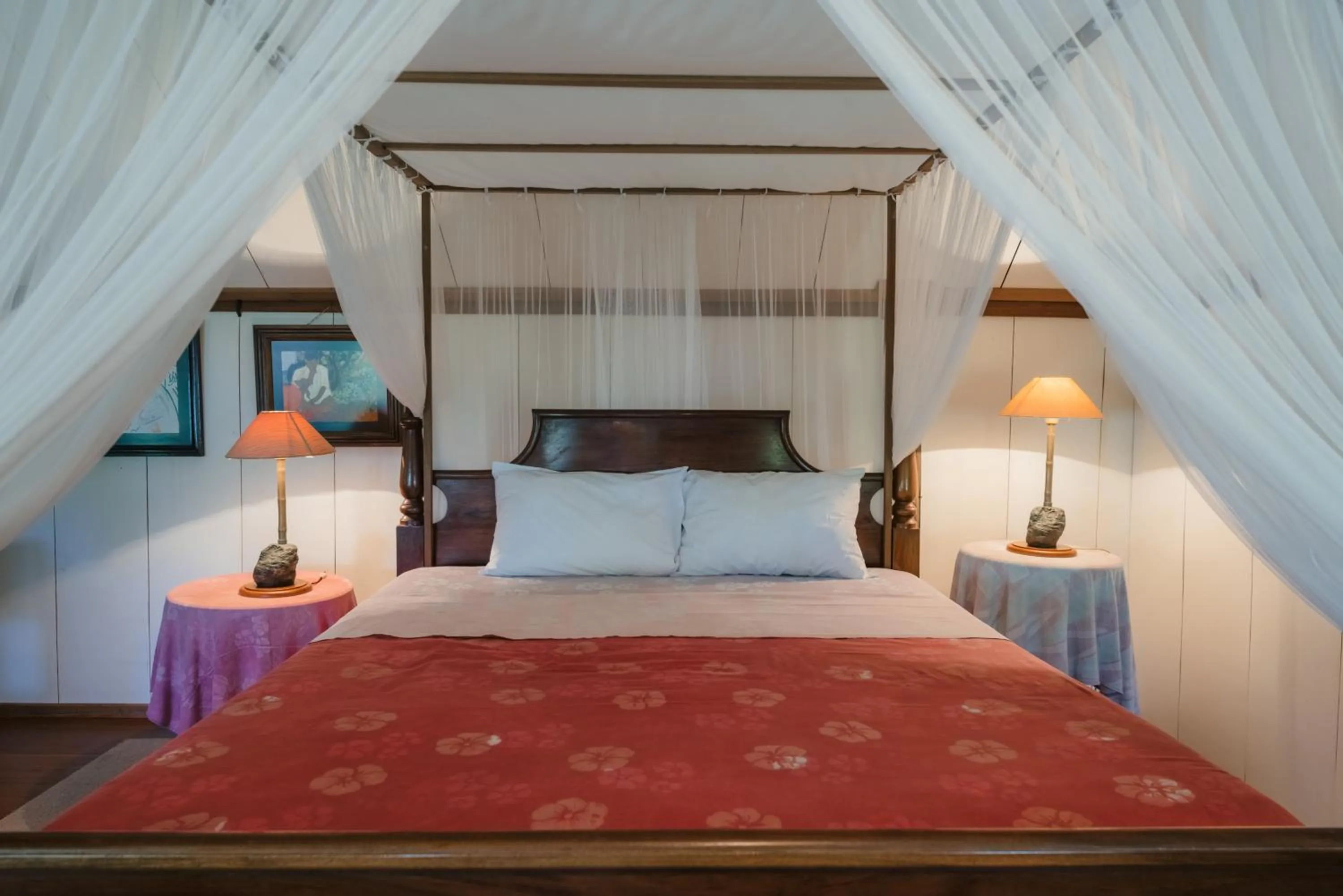 Bed in Pondok Pisang Candidasa