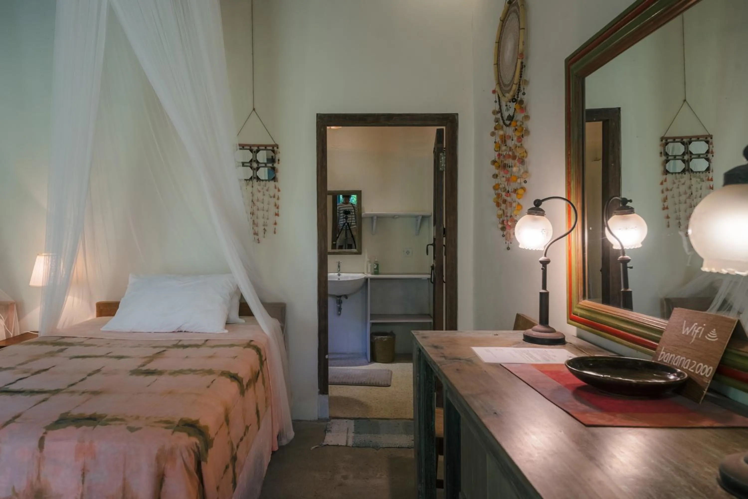 Bedroom, Bed in Pondok Pisang Candidasa