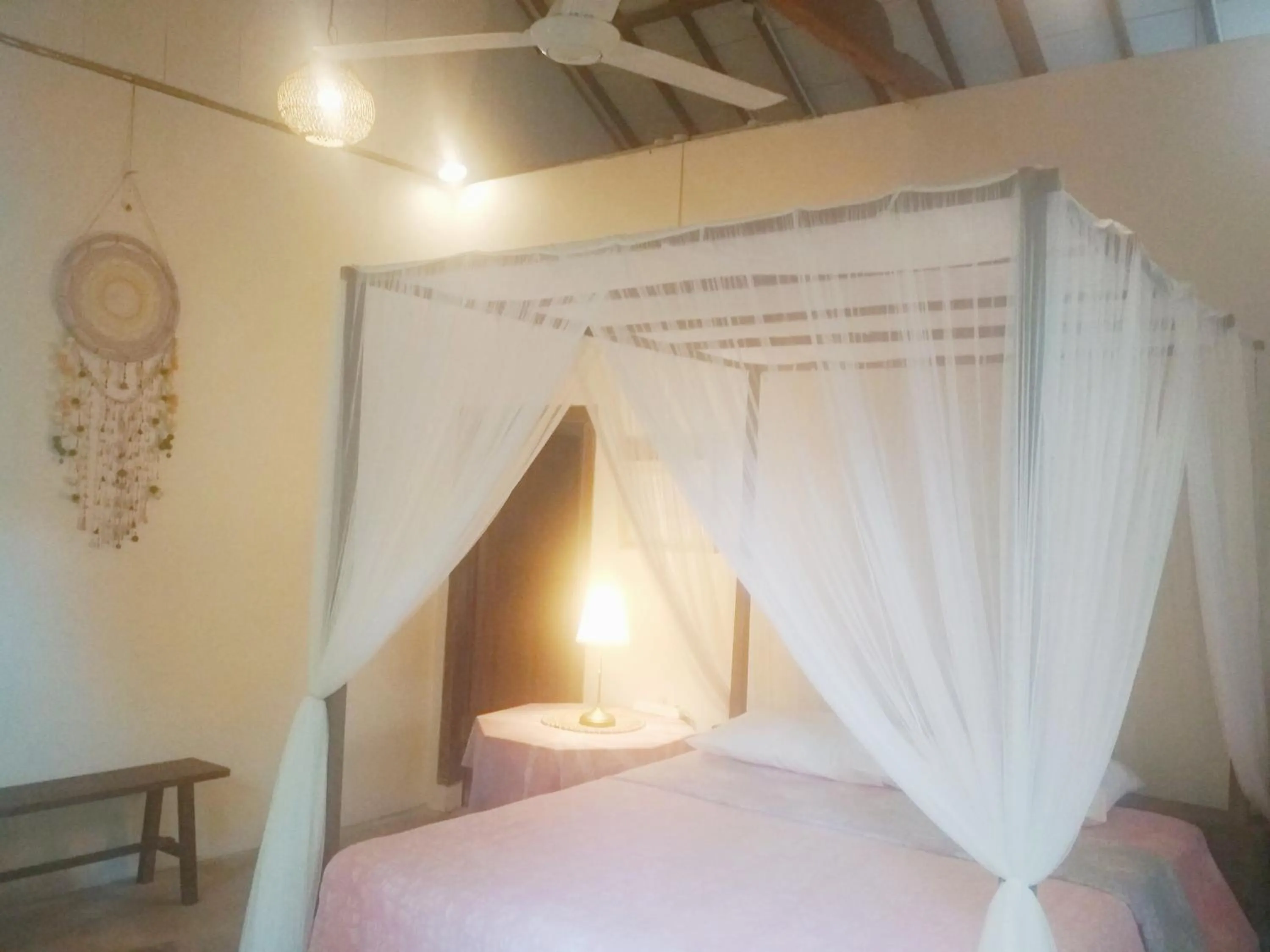 Bedroom, Bed in Pondok Pisang Candidasa