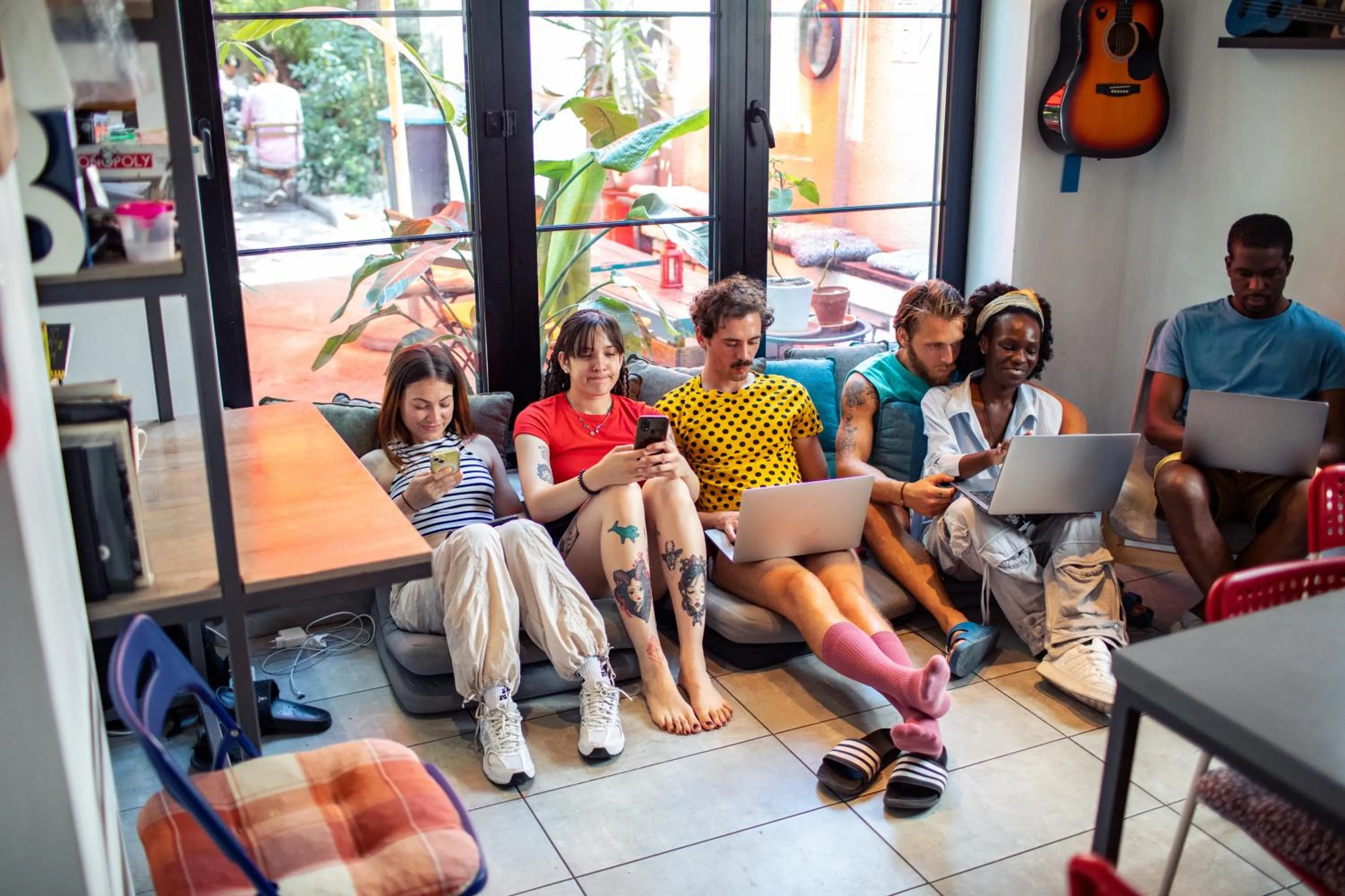 People in Good People Design Hostel