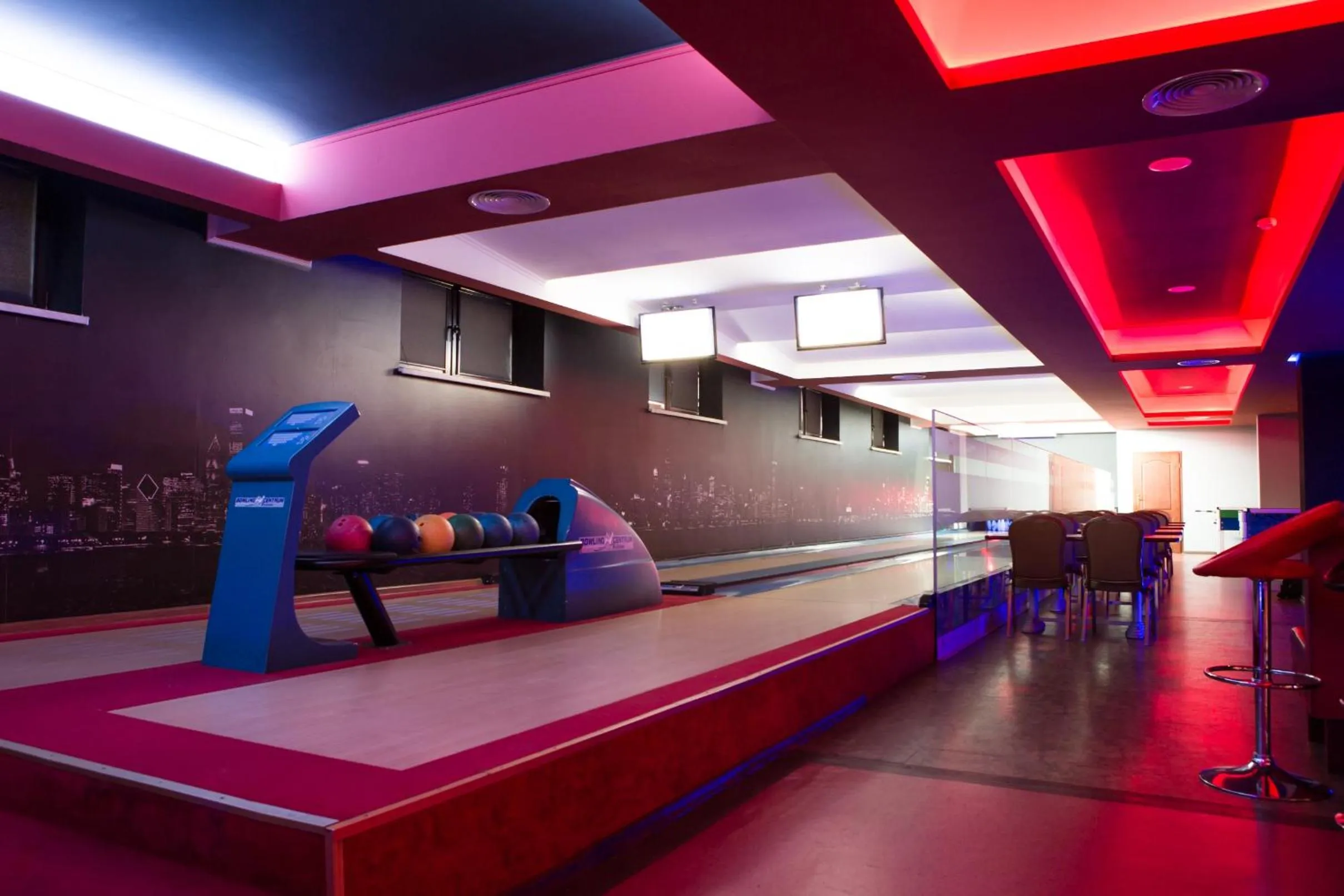 Bowling in Hotel Zawiercie