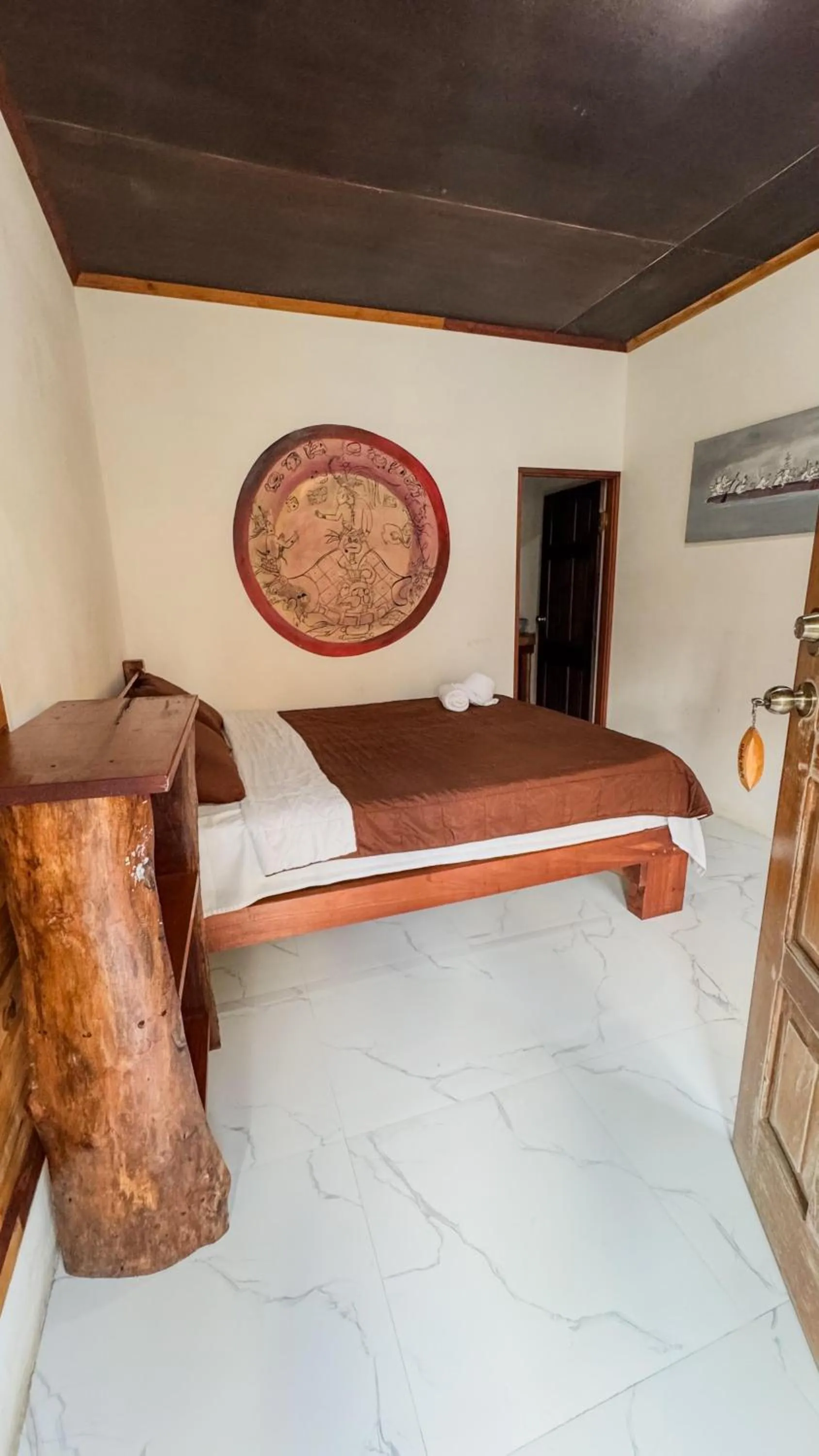 Bedroom, Bed in Mayan Spirit