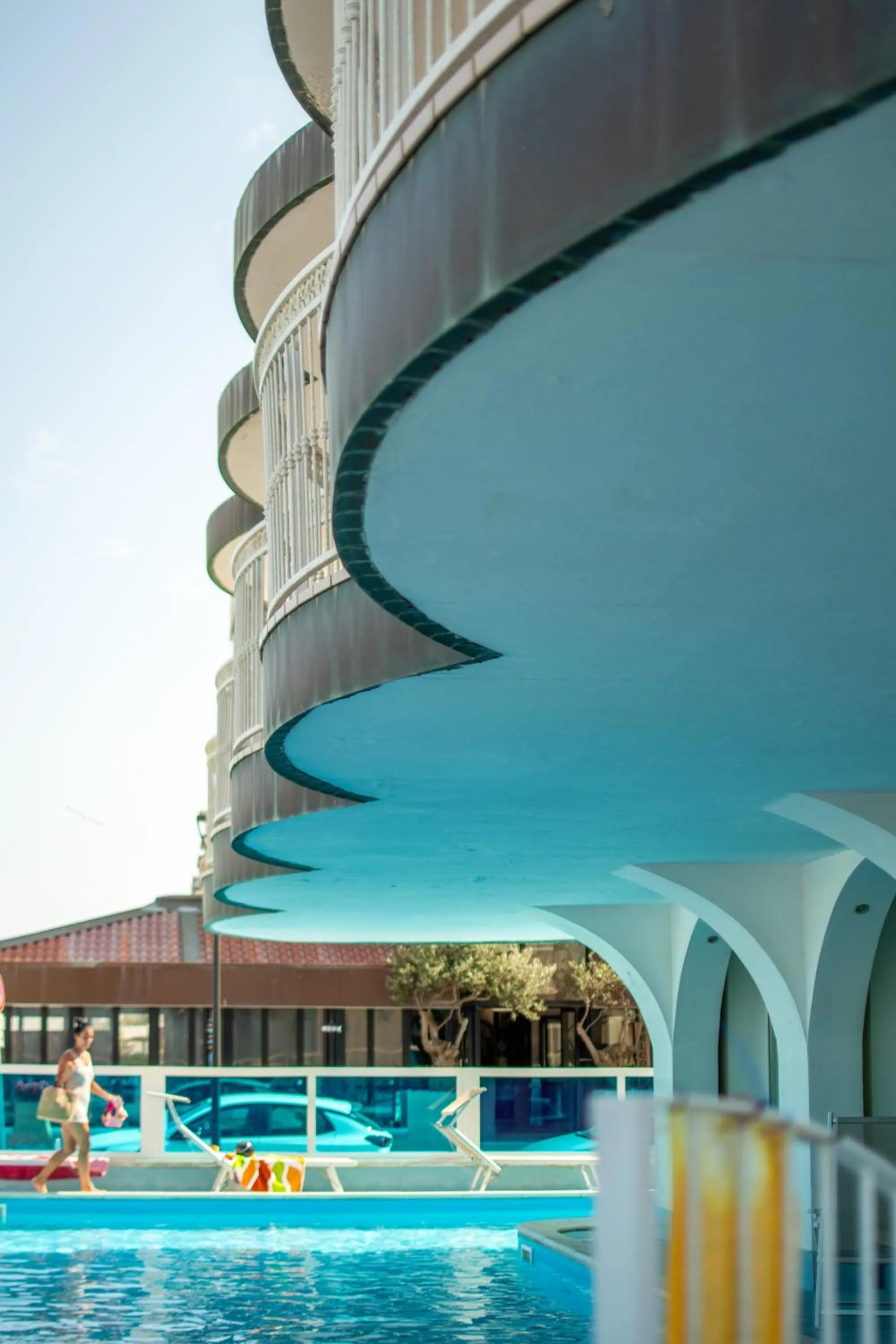 Swimming pool in Hotel Negresco