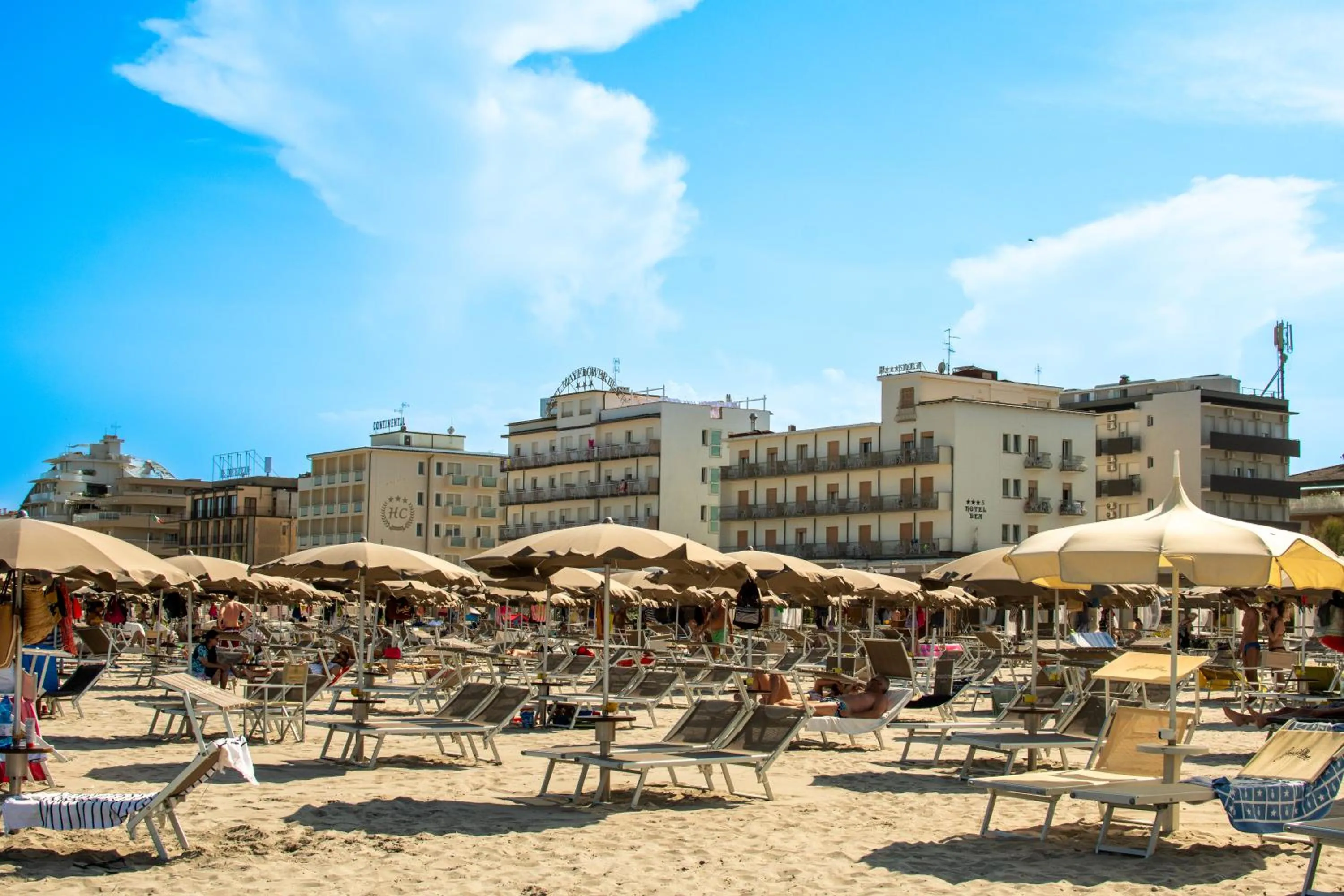 Beach in Hotel Negresco