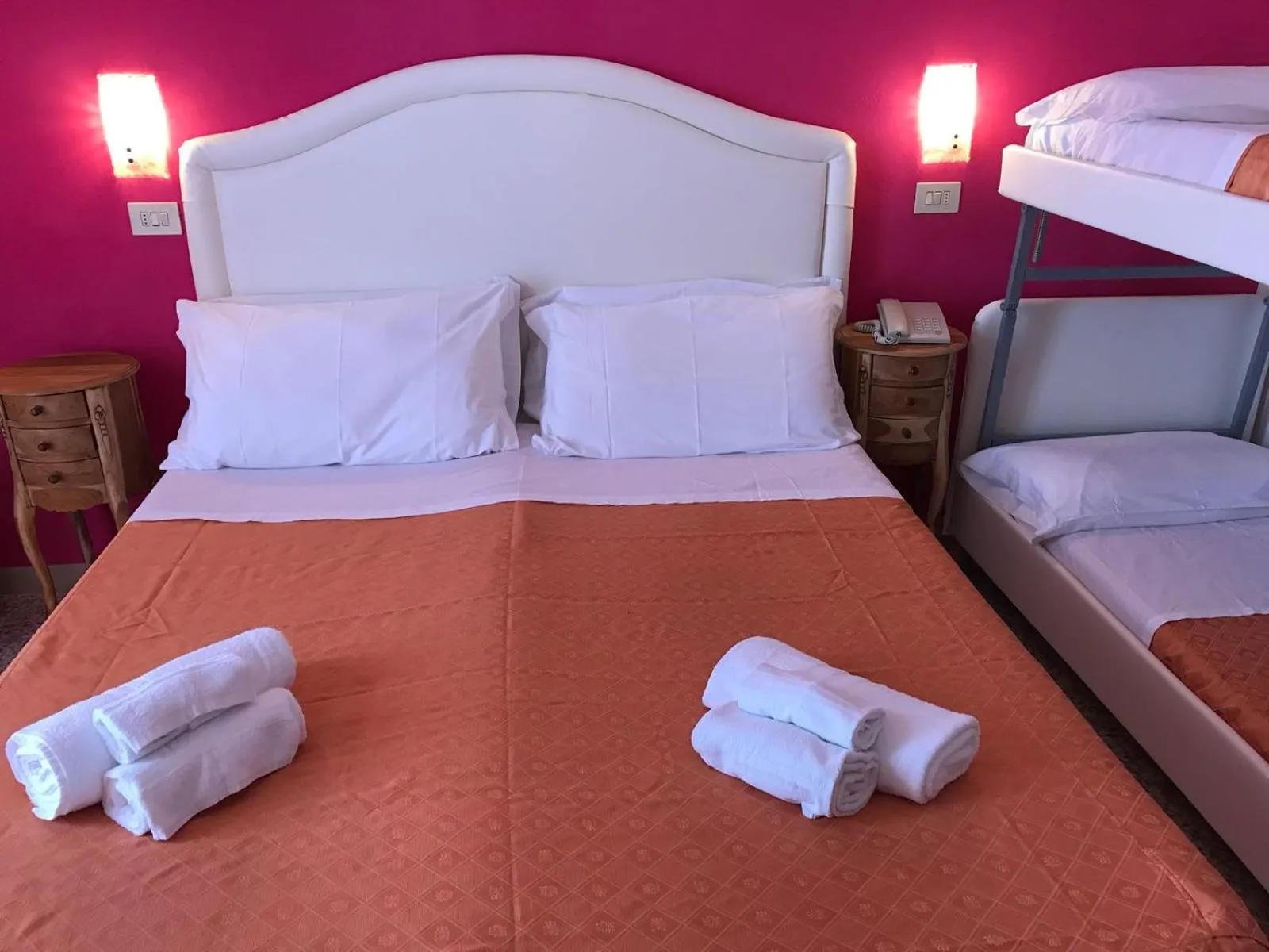 bunk bed in Hotel Negresco