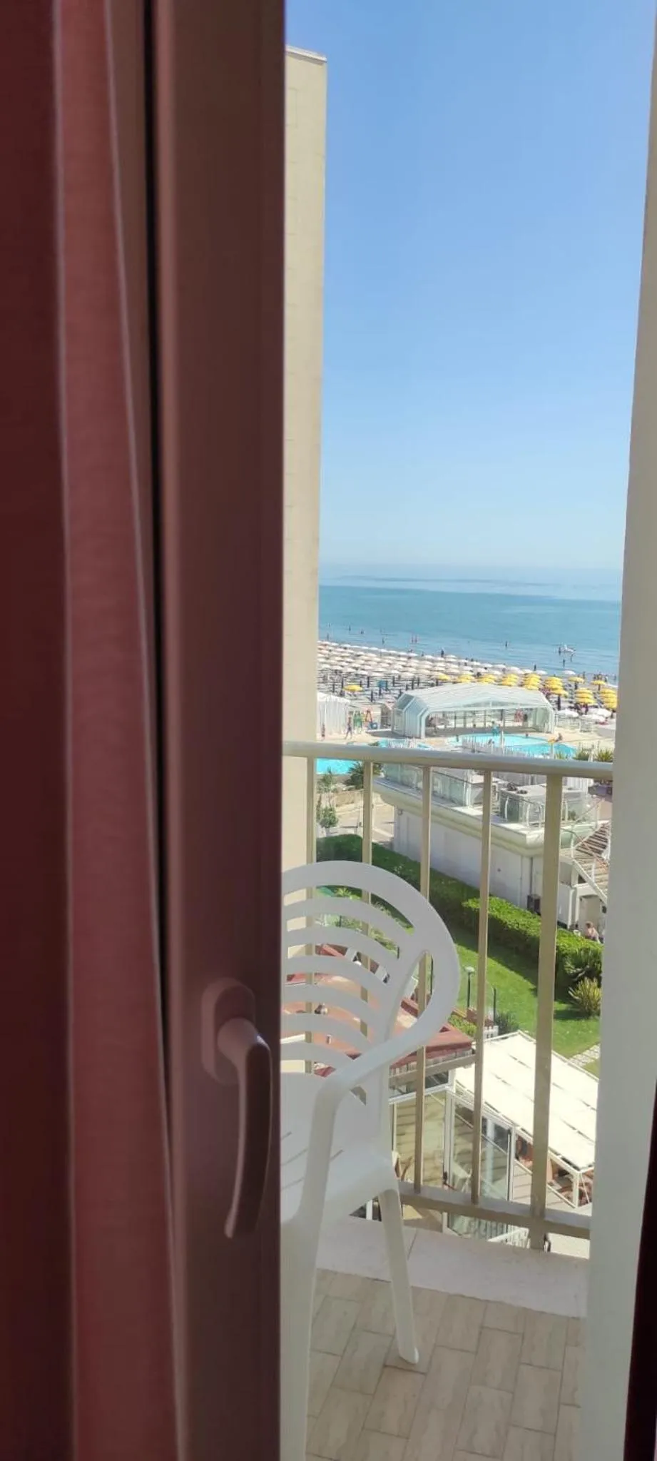 Balcony/Terrace in Hotel Negresco