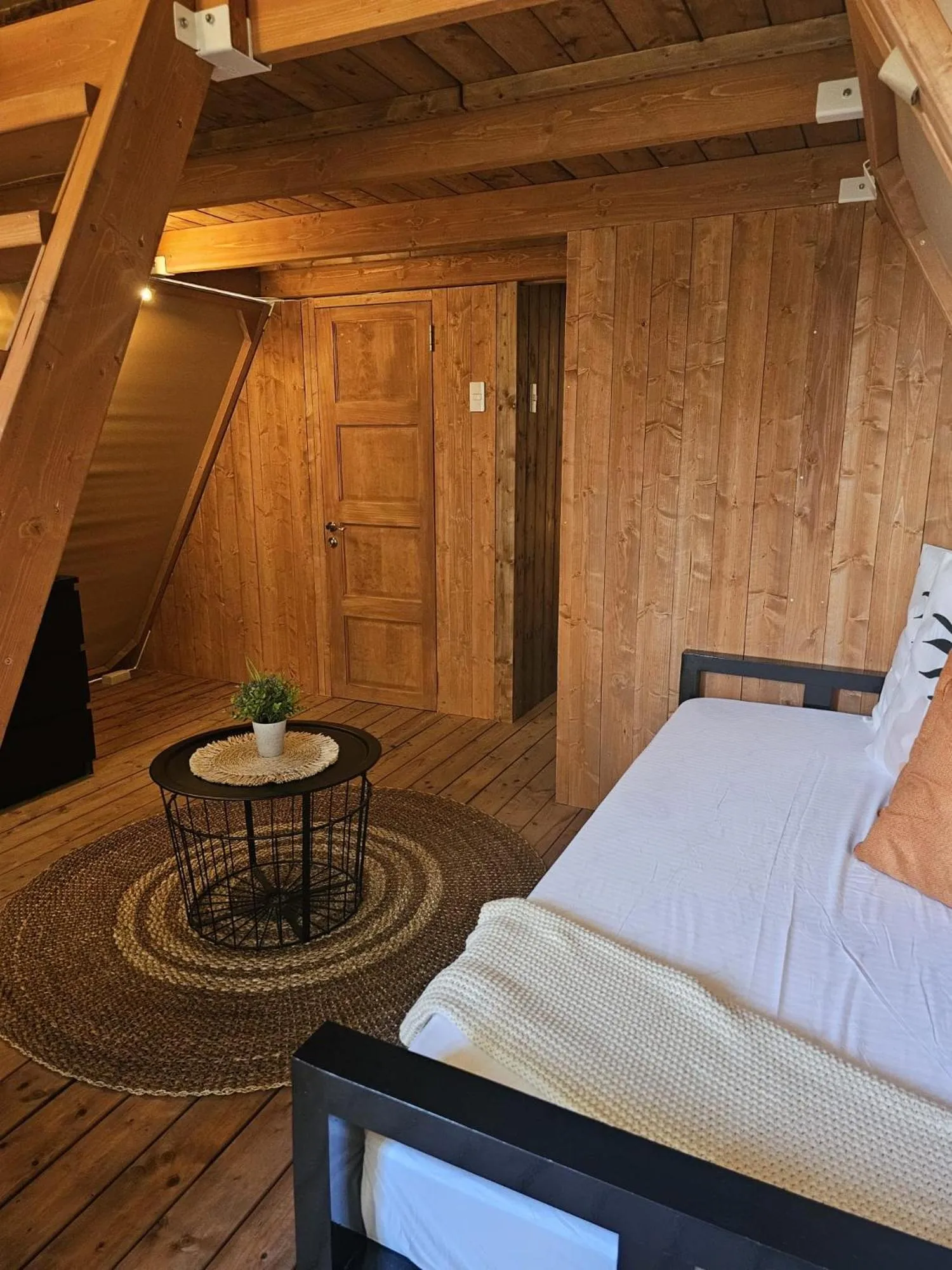 Bed in Aquamare Beach Camp Resort