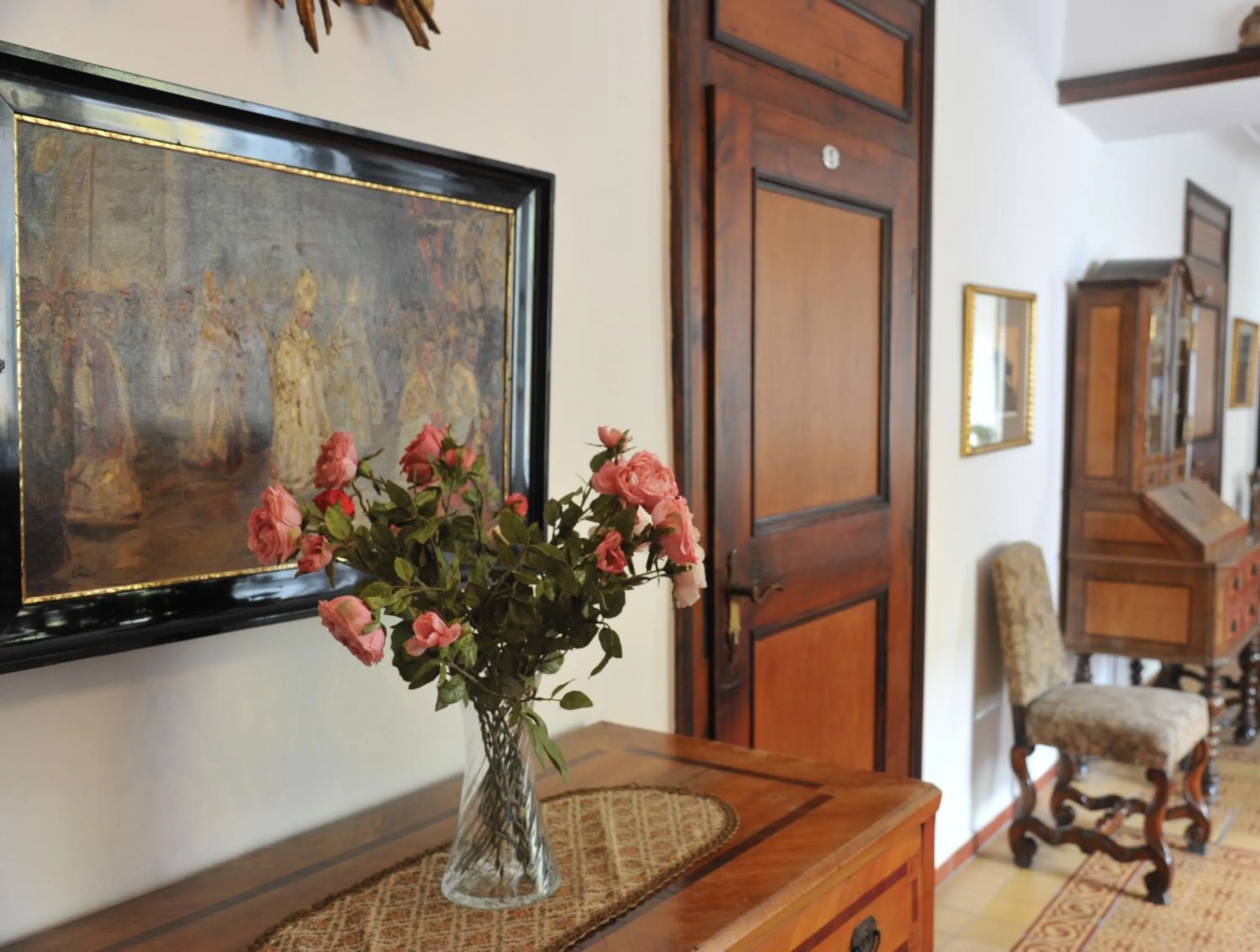 Decorative detail in Hotel Richard Löwenherz