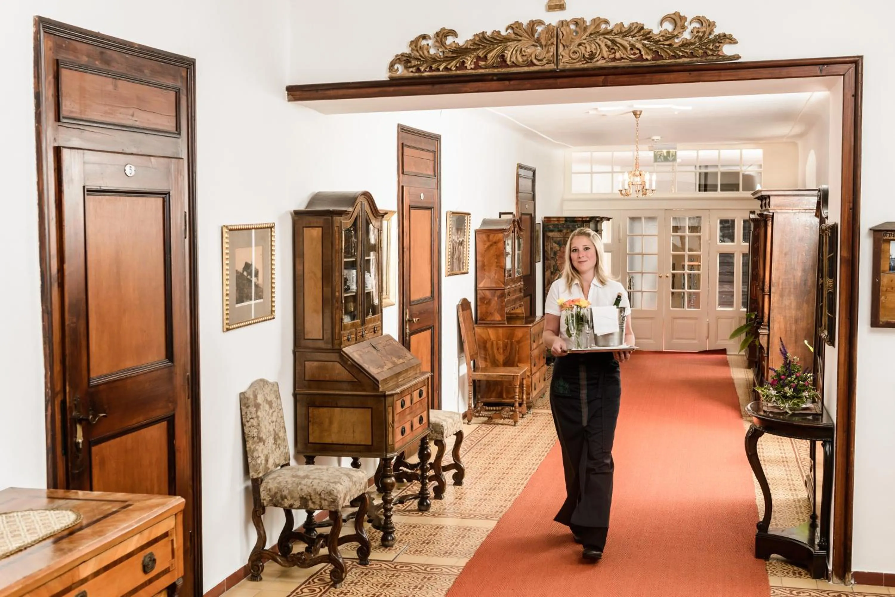 Decorative detail in Hotel Richard Löwenherz