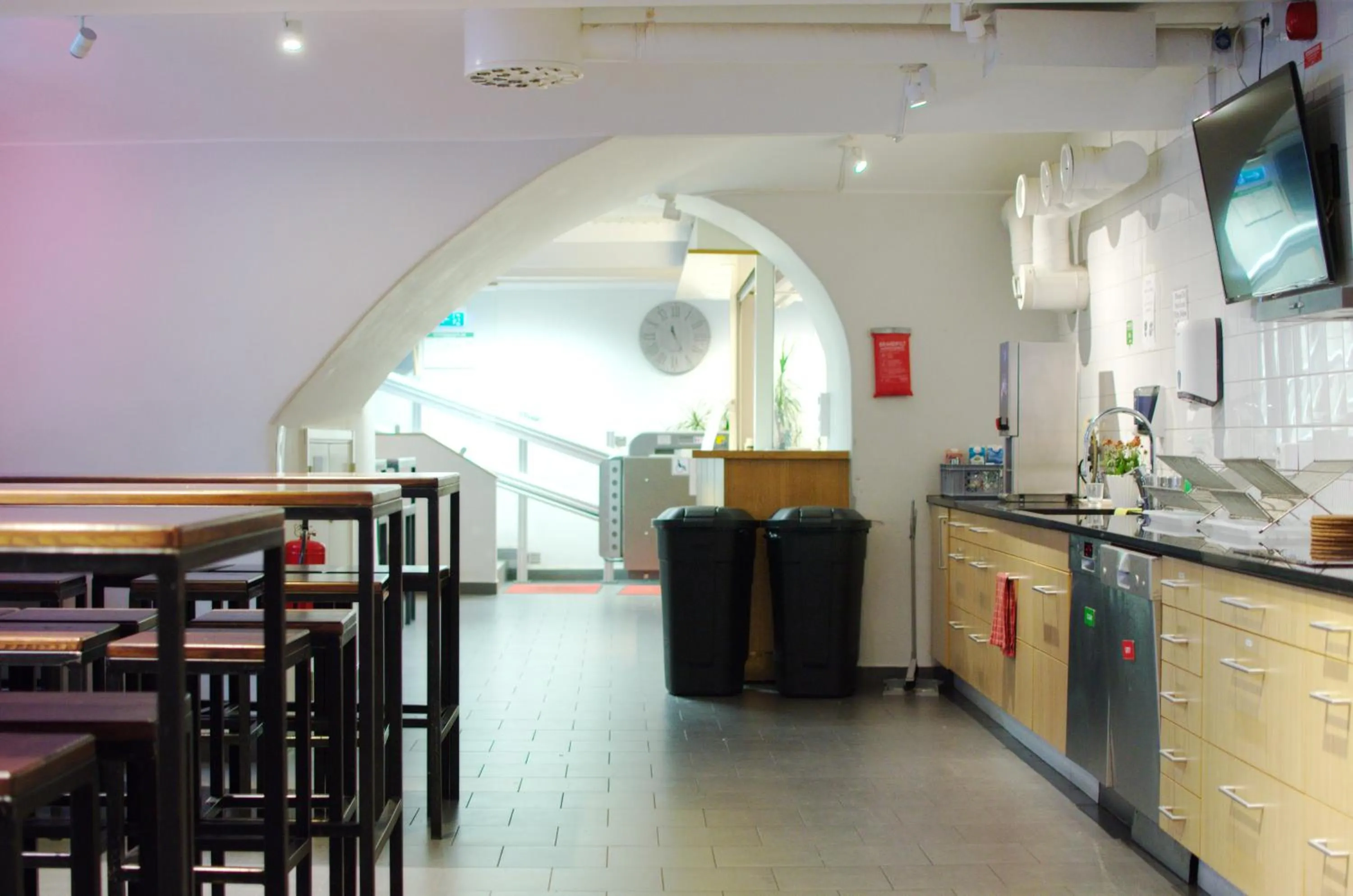 kitchen in Hostel Dalagatan