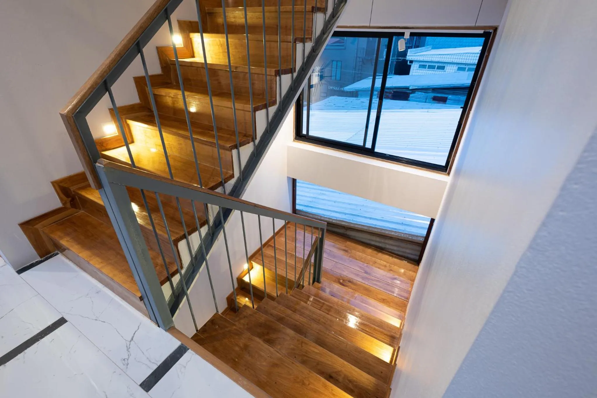 Inner courtyard view in U Chiangkhan