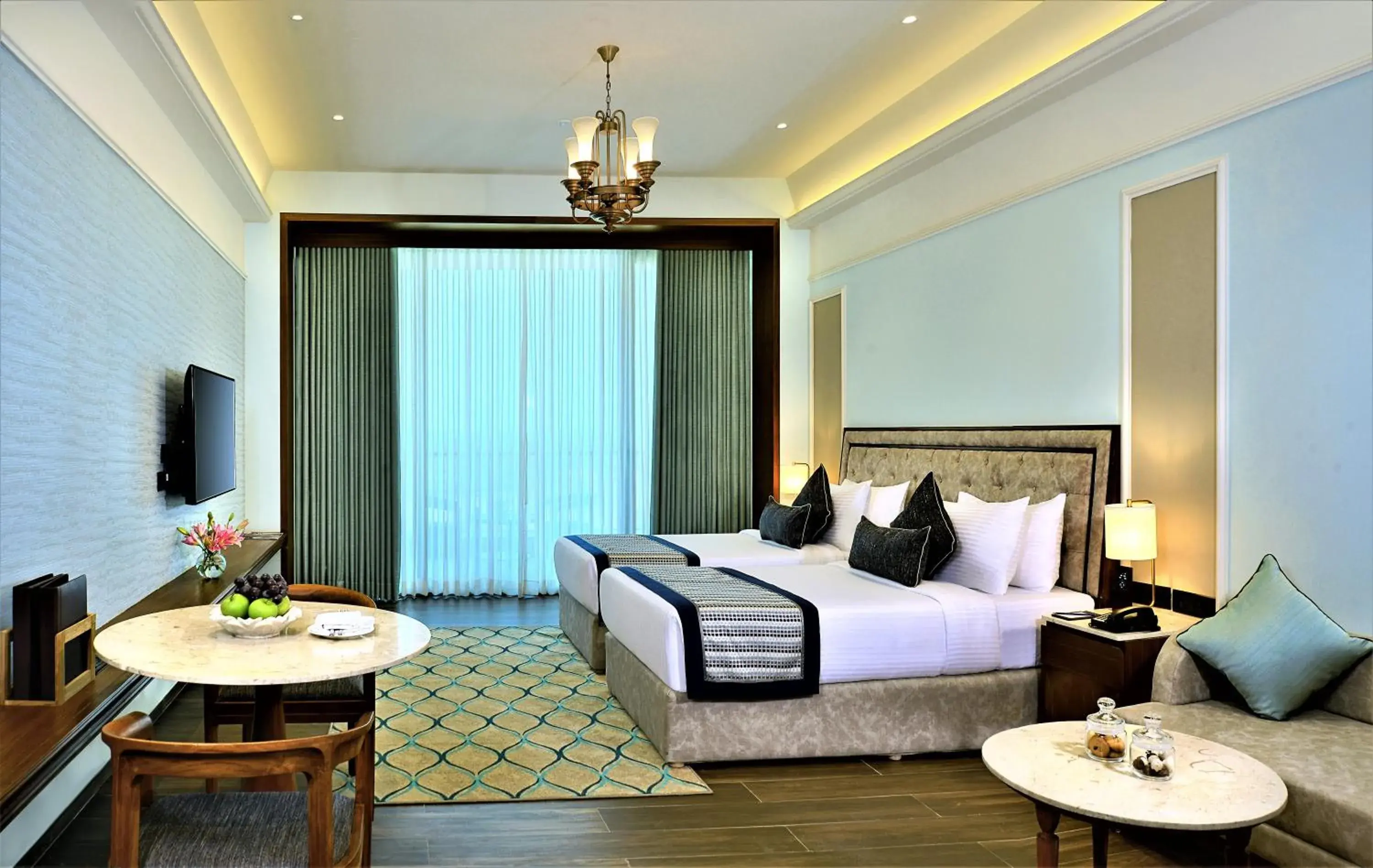 Deluxe Twin Room in Gift City Club, a member of Radisson Individuals Deluxe Twin Room in Gift City Club, a member of Radisson Individuals