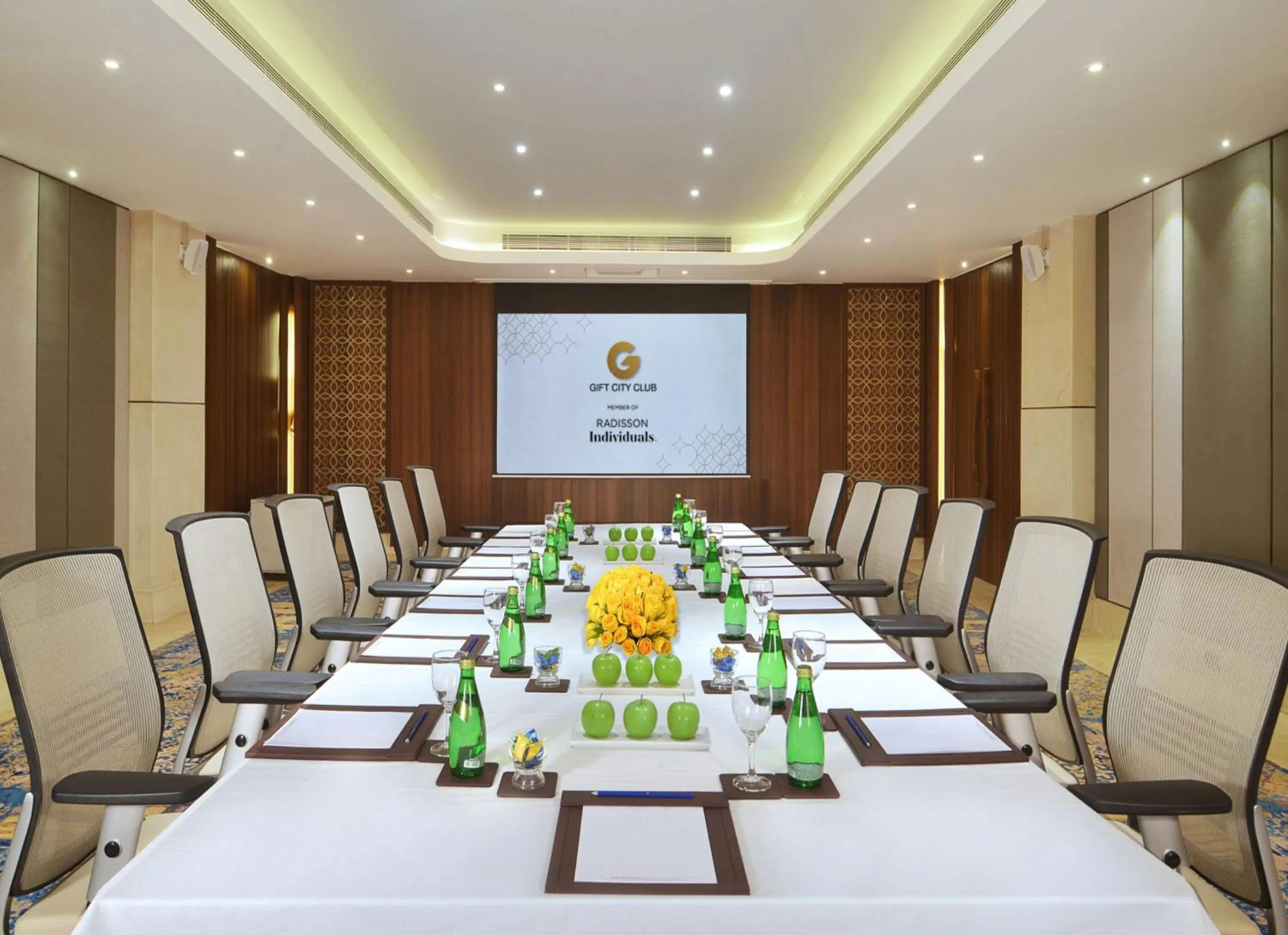Meeting/conference room in Gift City Club, a member of Radisson Individuals
