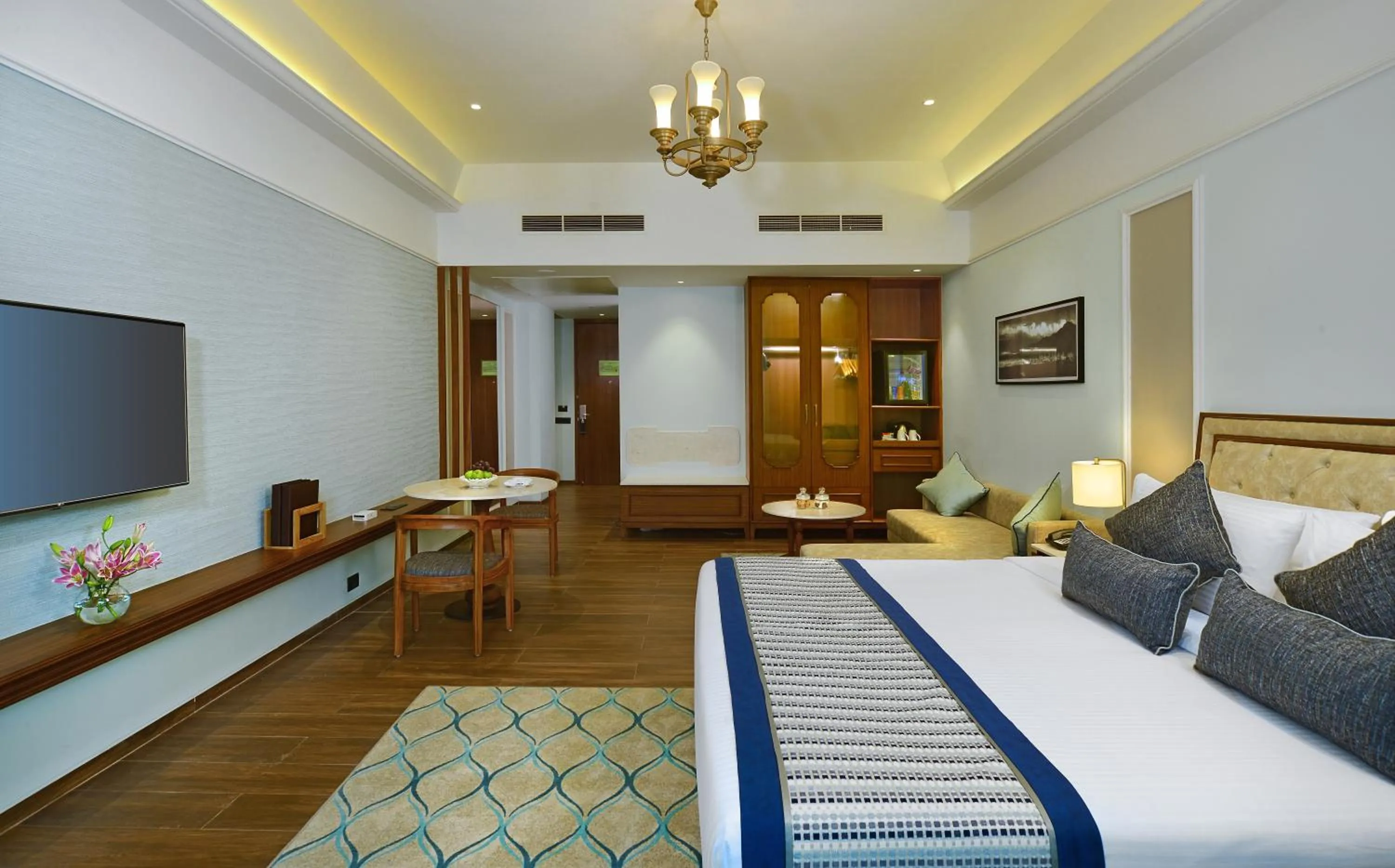 Bed in Gift City Club, a member of Radisson Individuals
