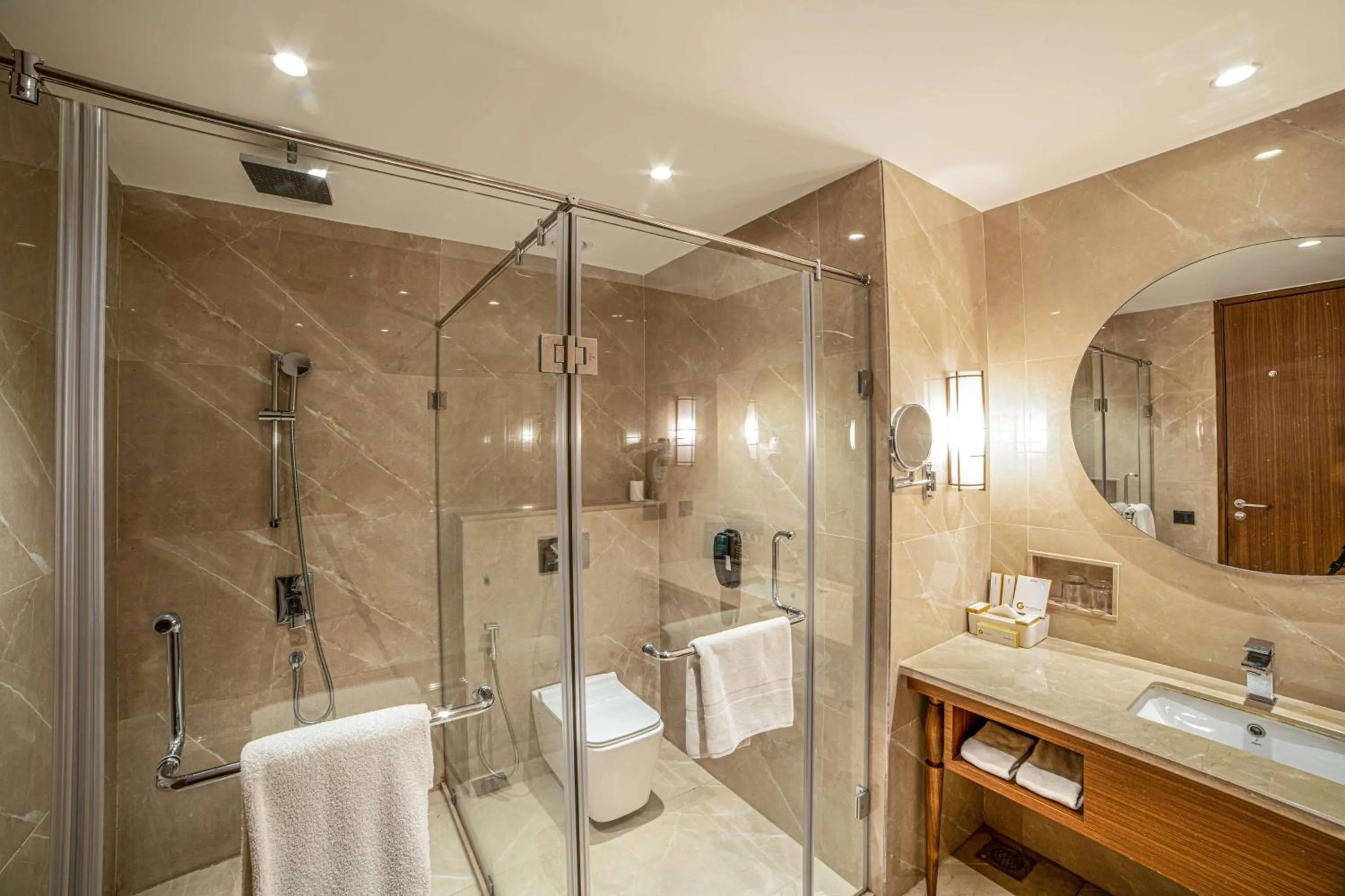 Bathroom in Gift City Club, a member of Radisson Individuals