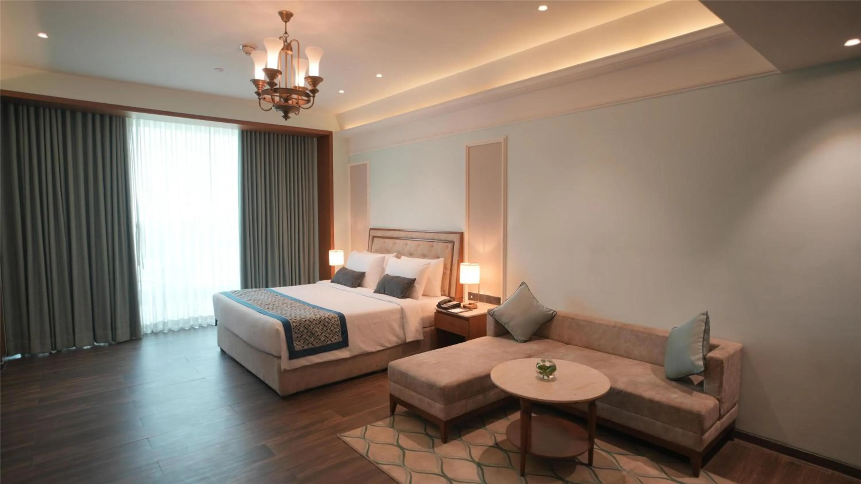 Bedroom, Bed in Gift City Club, a member of Radisson Individuals