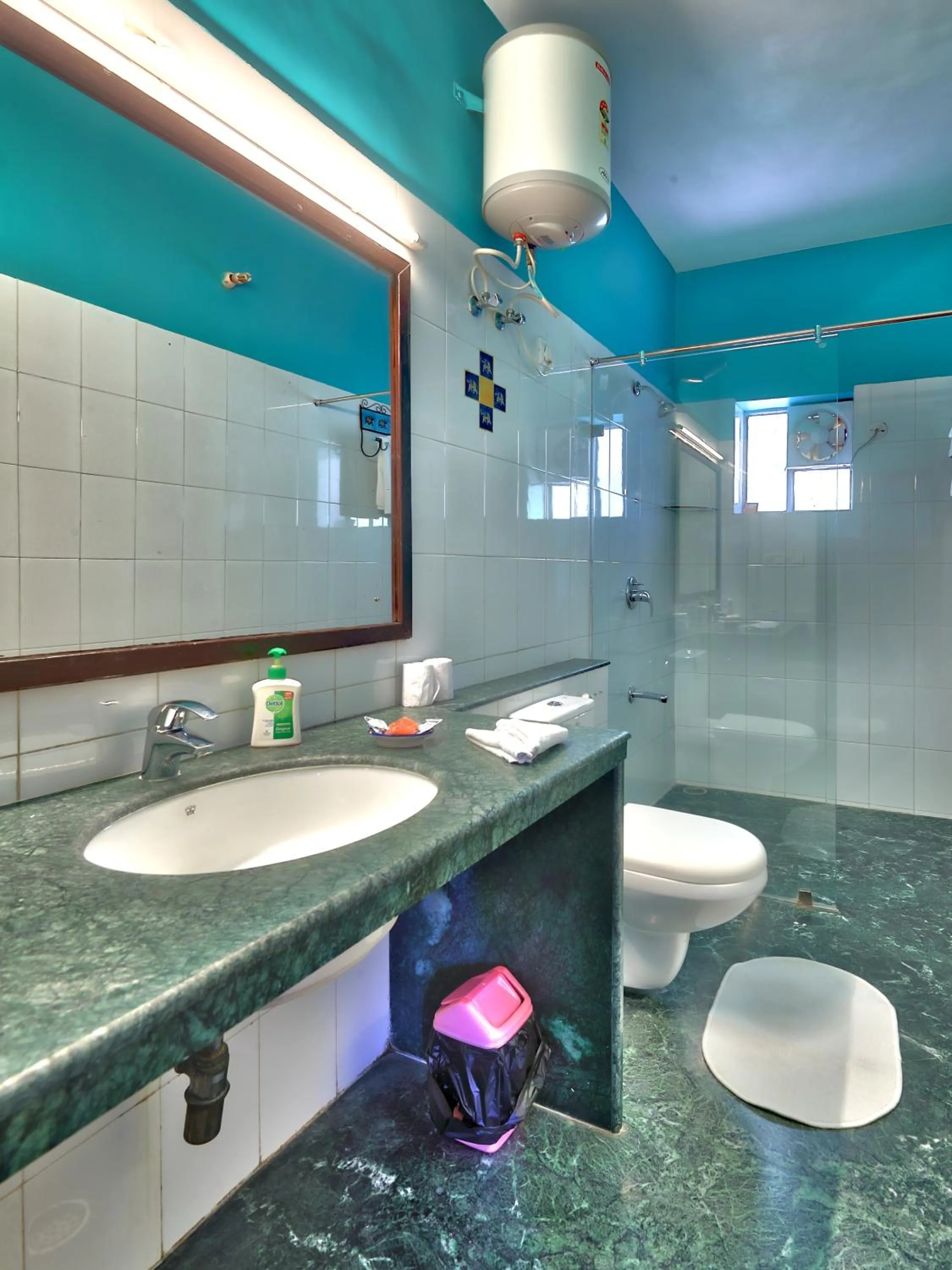 Bathroom in Ikaki Niwas - A Heritage Boutique Hotel