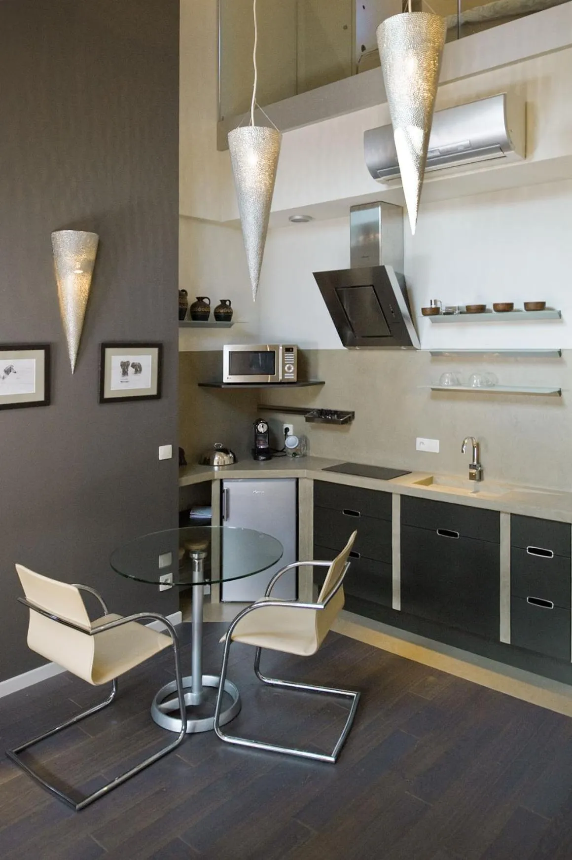 Kitchen or kitchenette in Maison d'Hôte de Myon