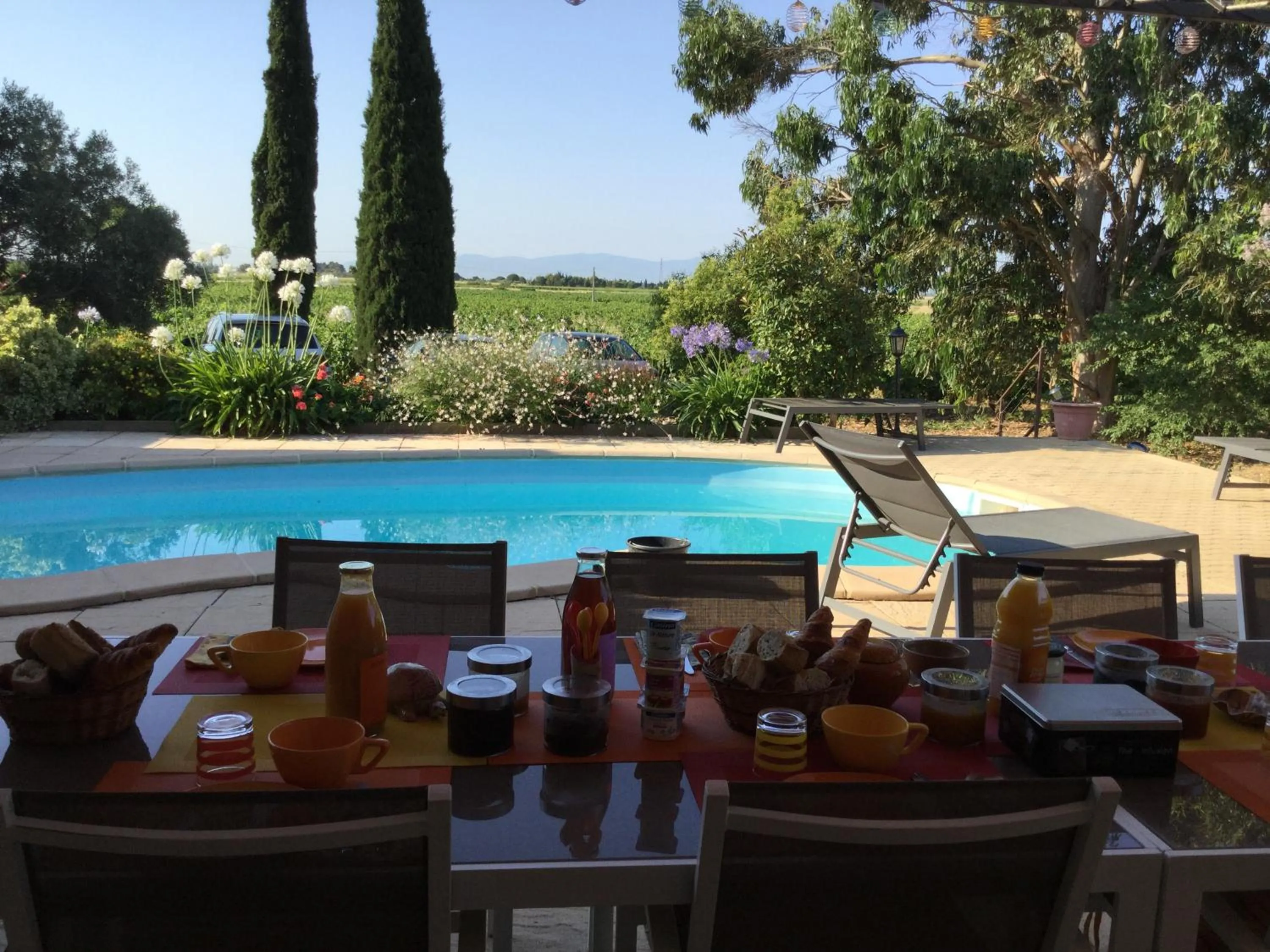 Food and drinks in MAS SOLEIL ET VIGNES