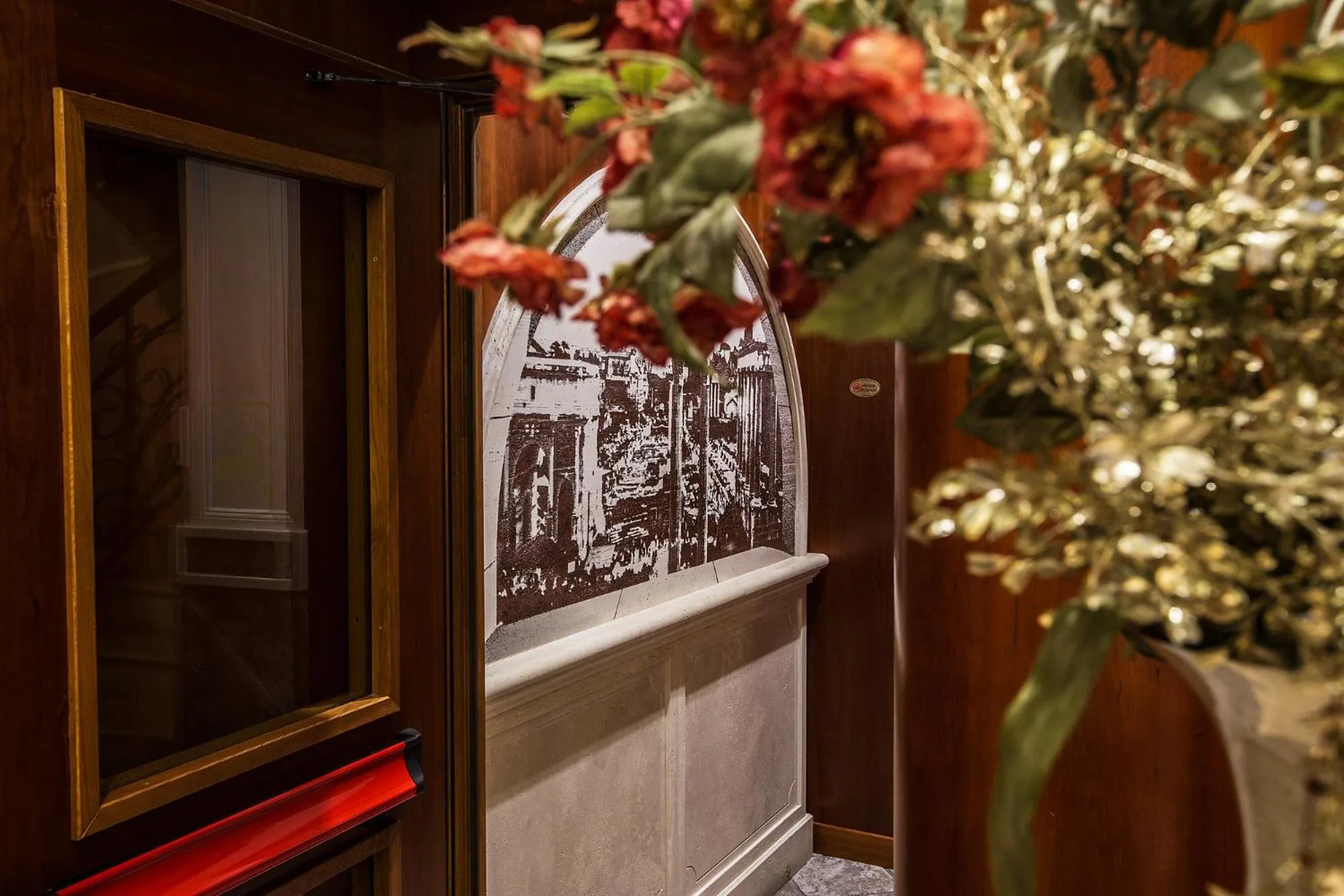 Lobby or reception in Hotel Romano