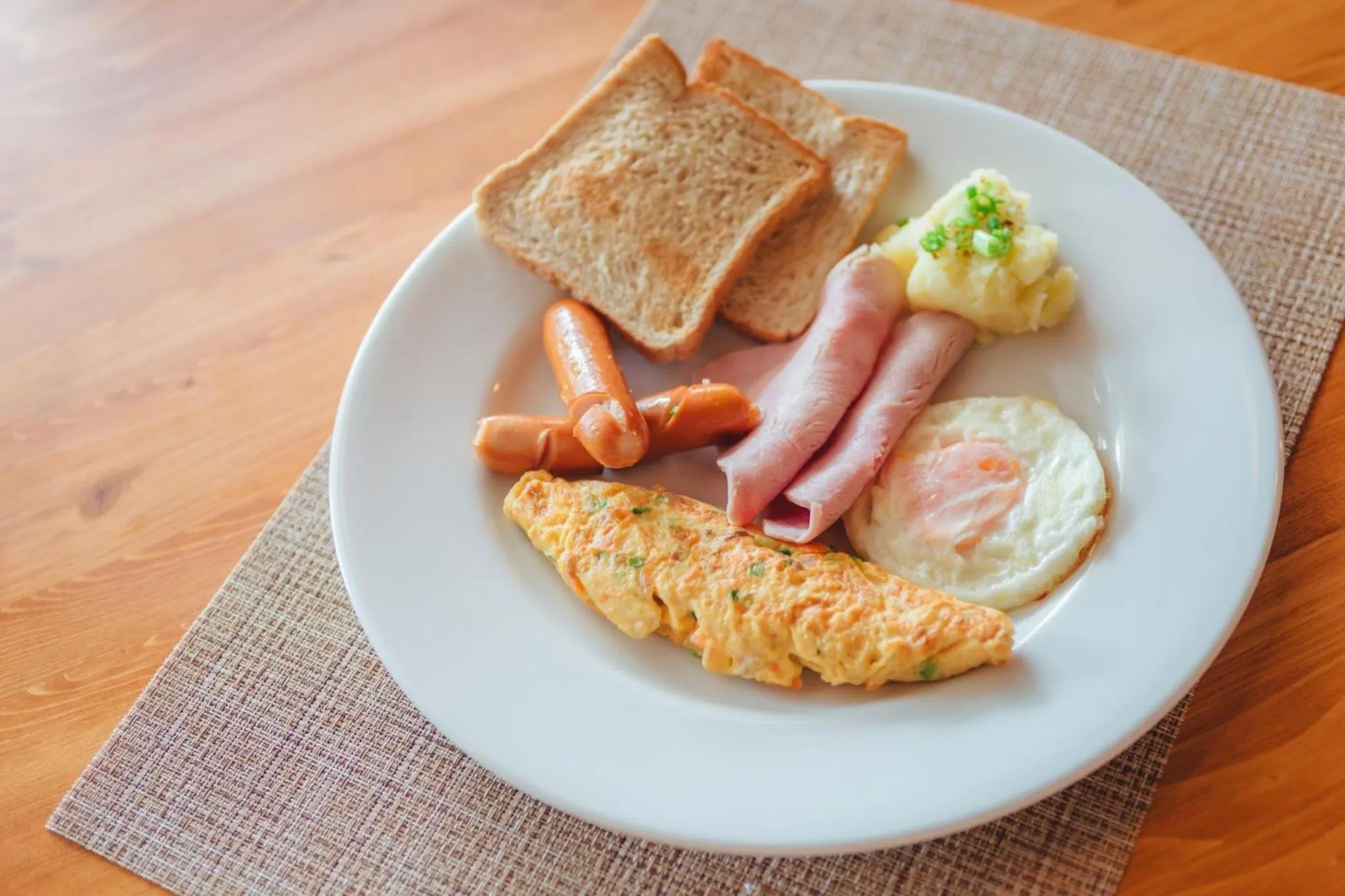 Breakfast in The Gallery Hotel Nai Harn