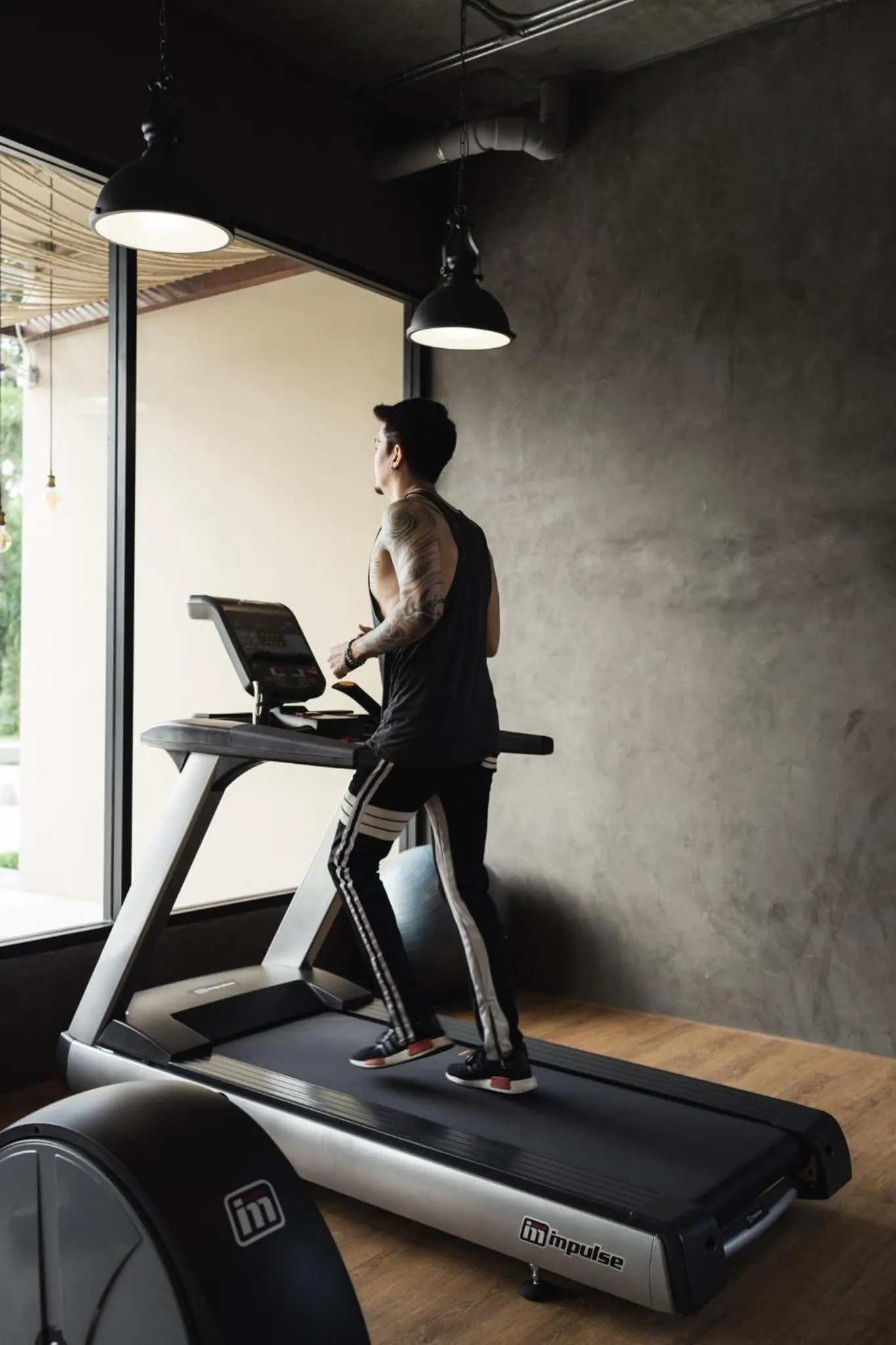 Fitness centre/facilities in The Gallery Hotel Nai Harn