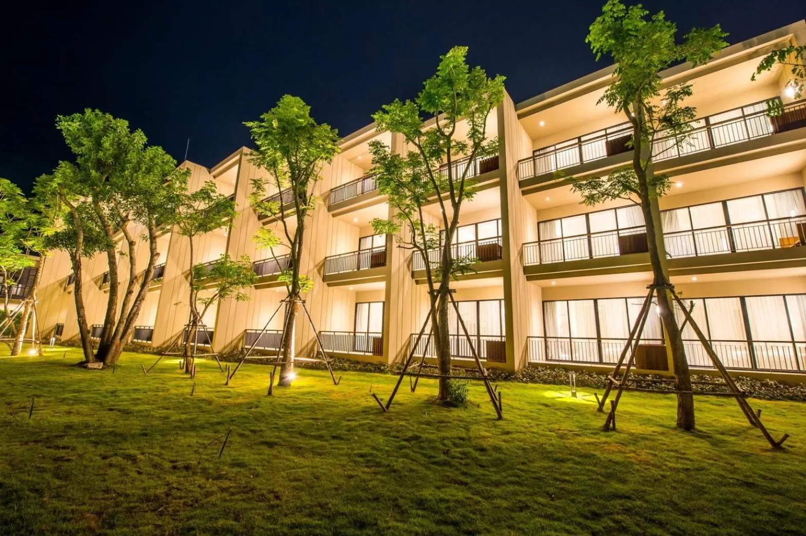 Property building in The Gallery Hotel Nai Harn