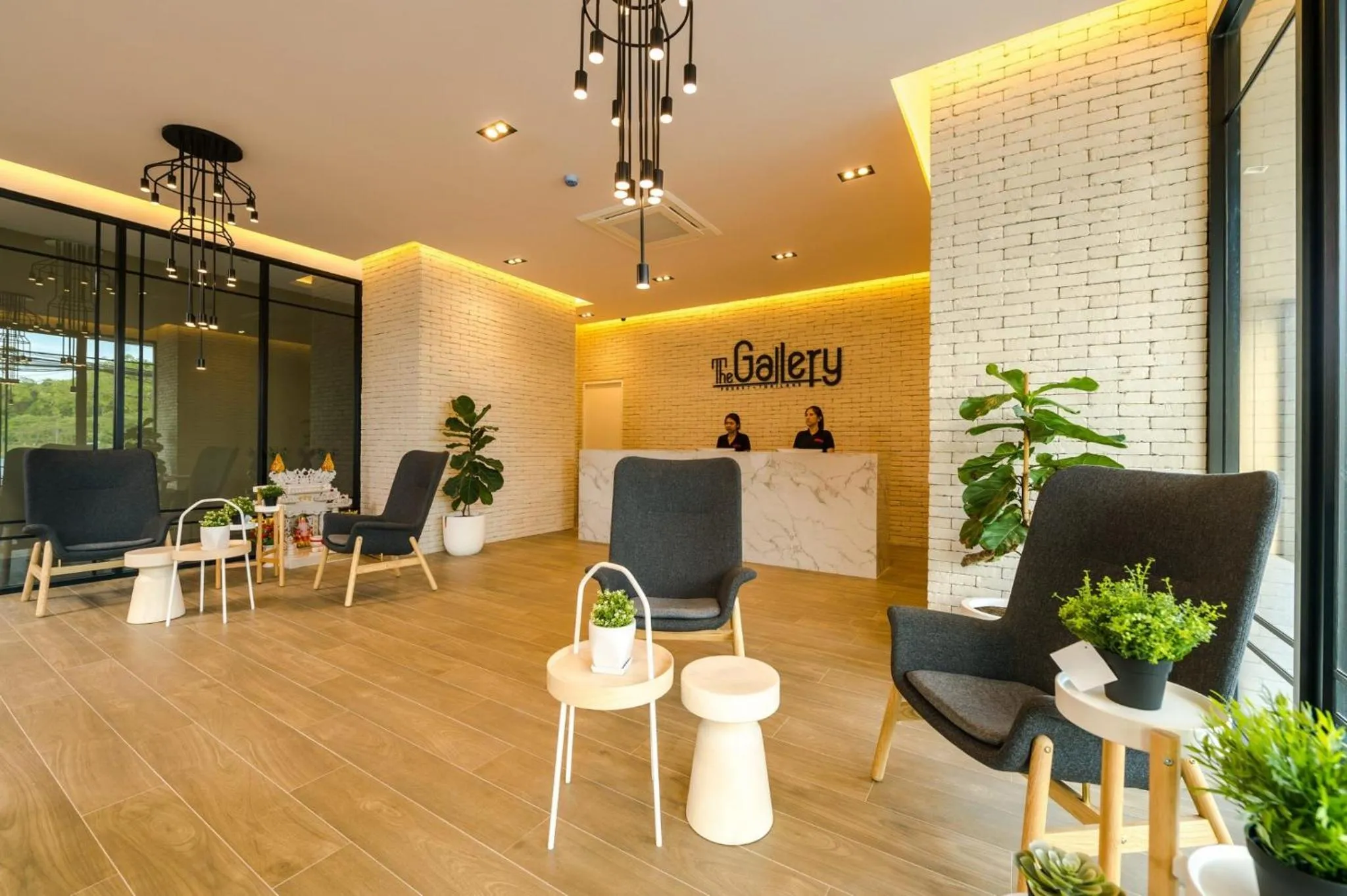 Lobby or reception in The Gallery Hotel Nai Harn