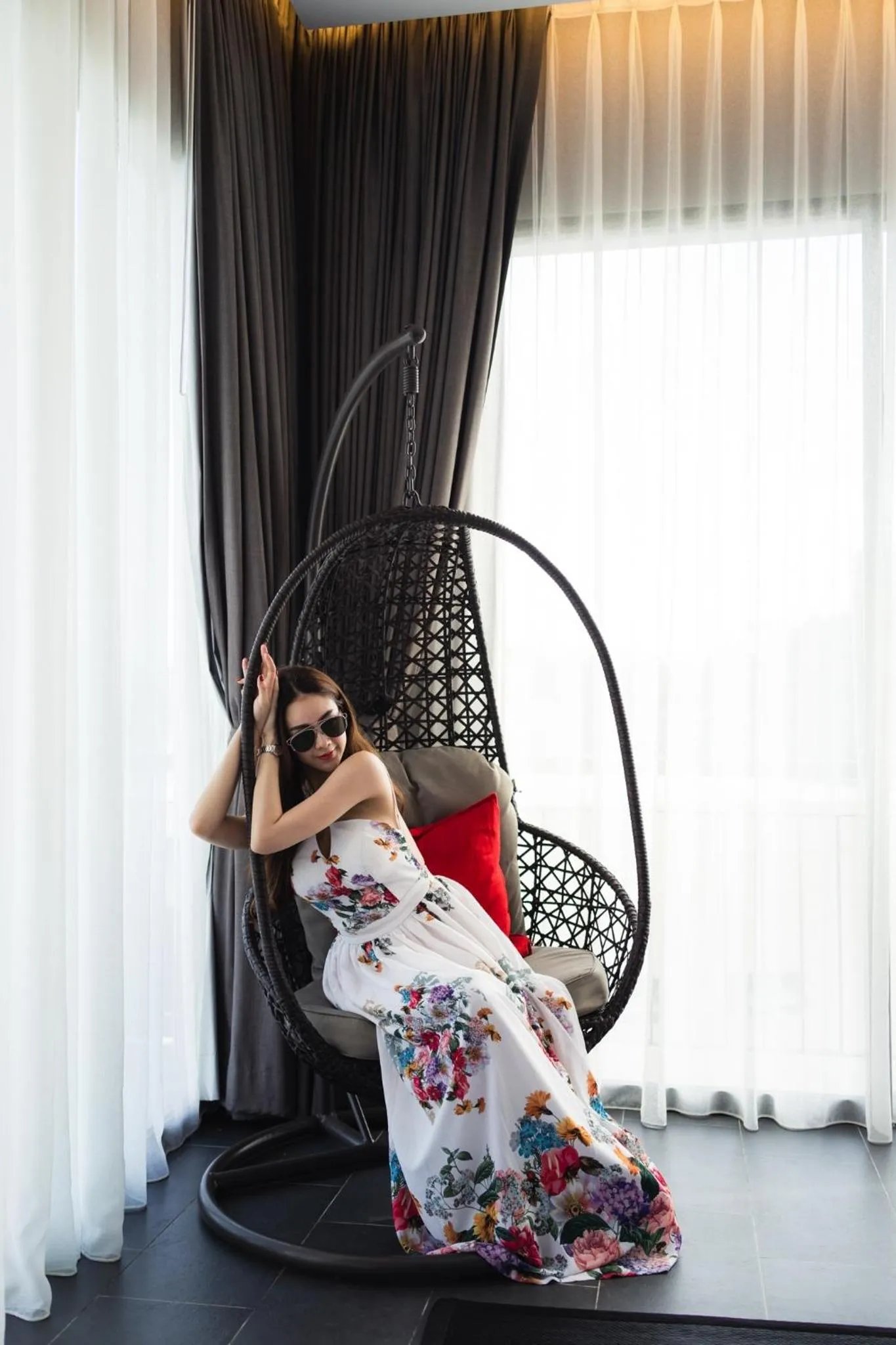 People in The Gallery Hotel Nai Harn