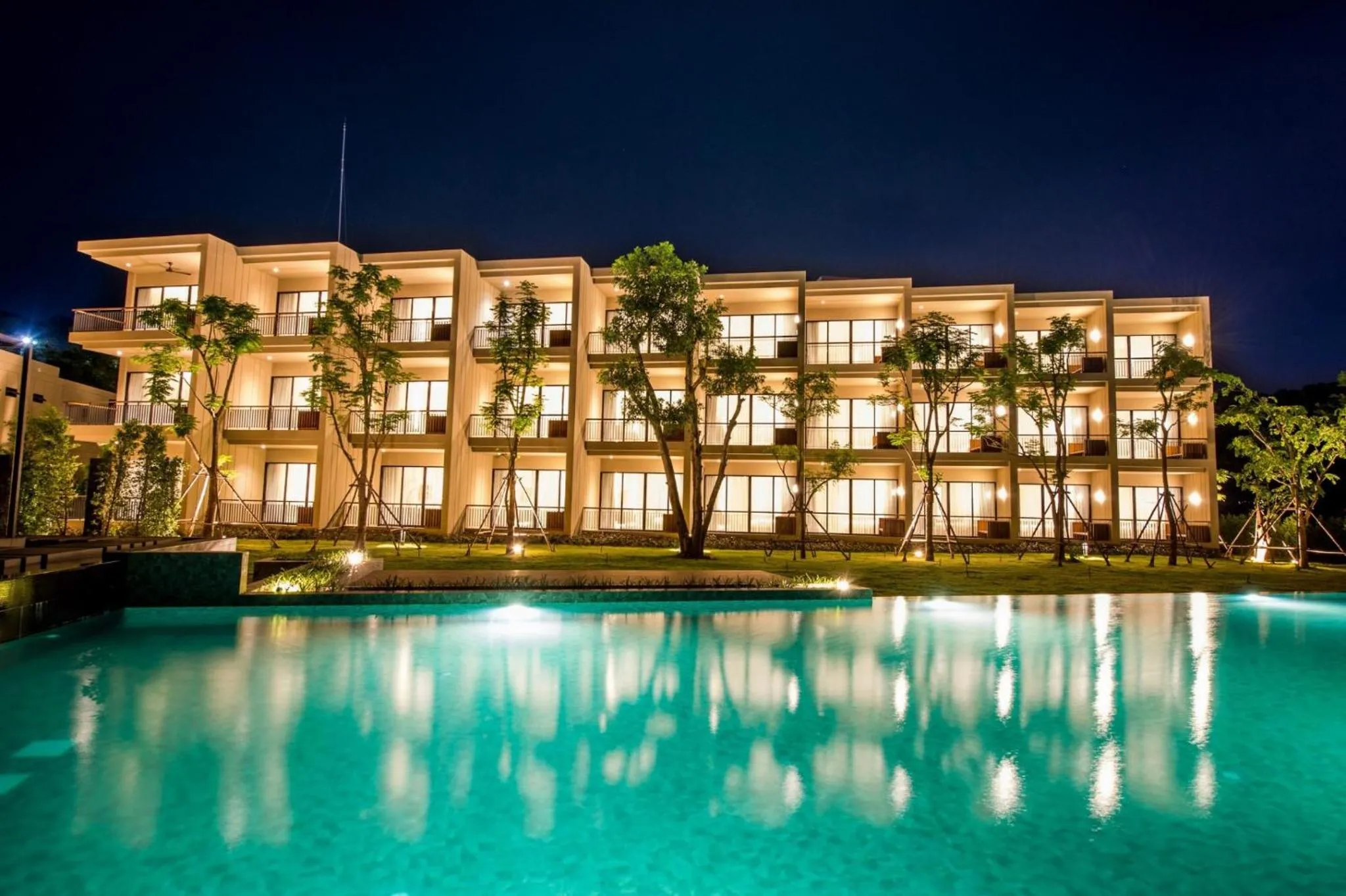 Facade/entrance in The Gallery Hotel Nai Harn