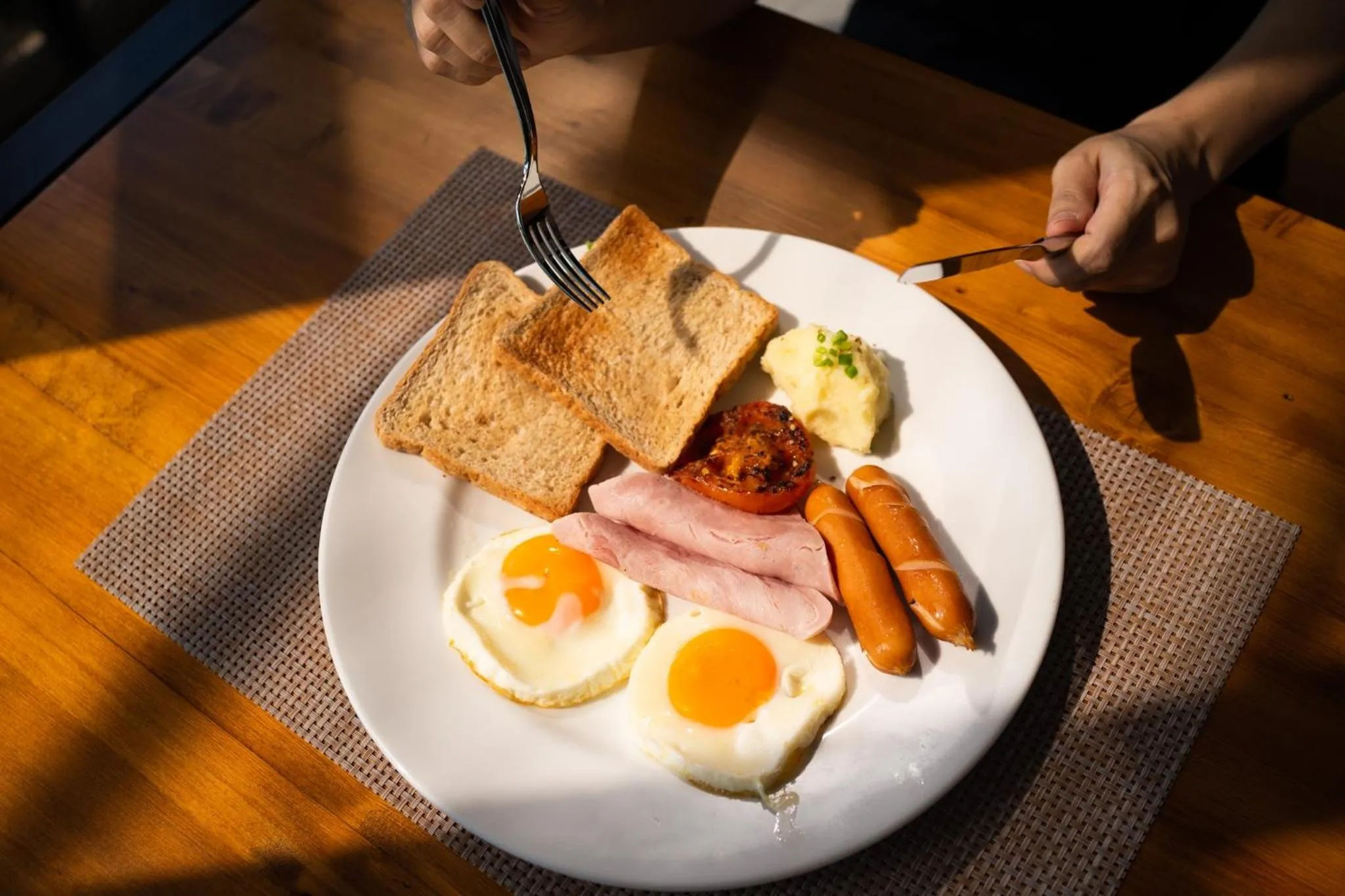 Breakfast in The Gallery Hotel Nai Harn