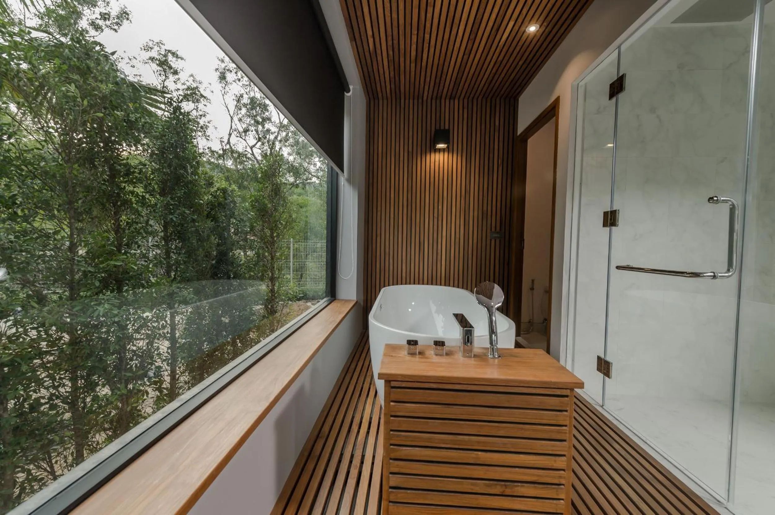 Shower in The Gallery Hotel Nai Harn