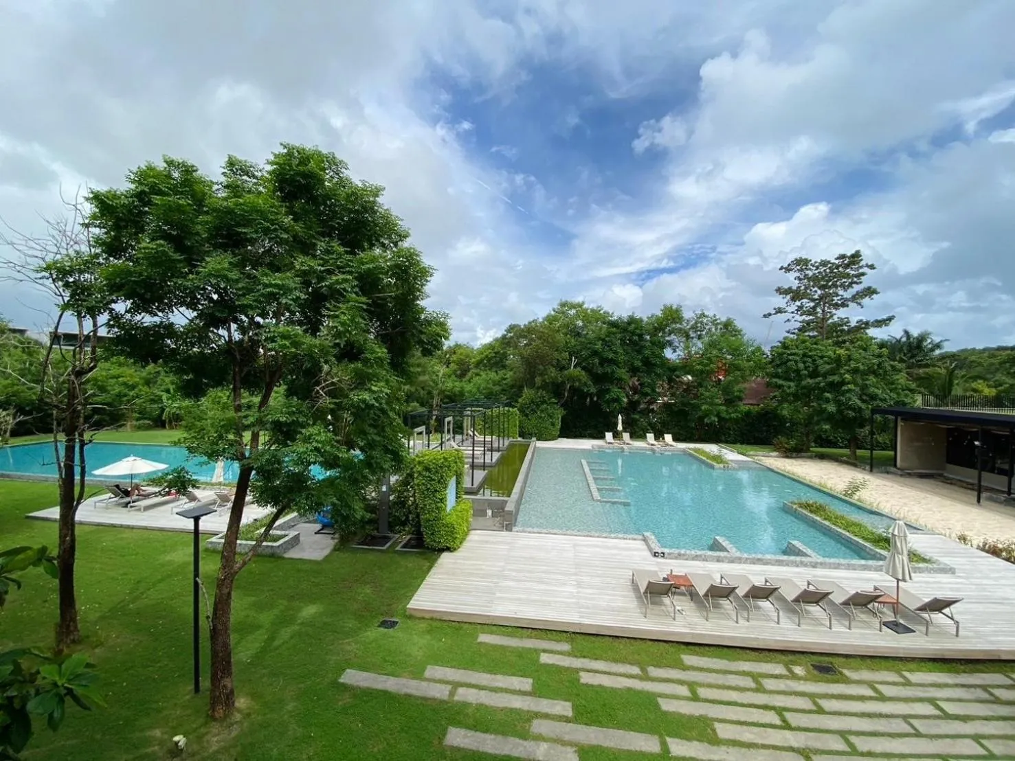 Property building in The Gallery Hotel Nai Harn