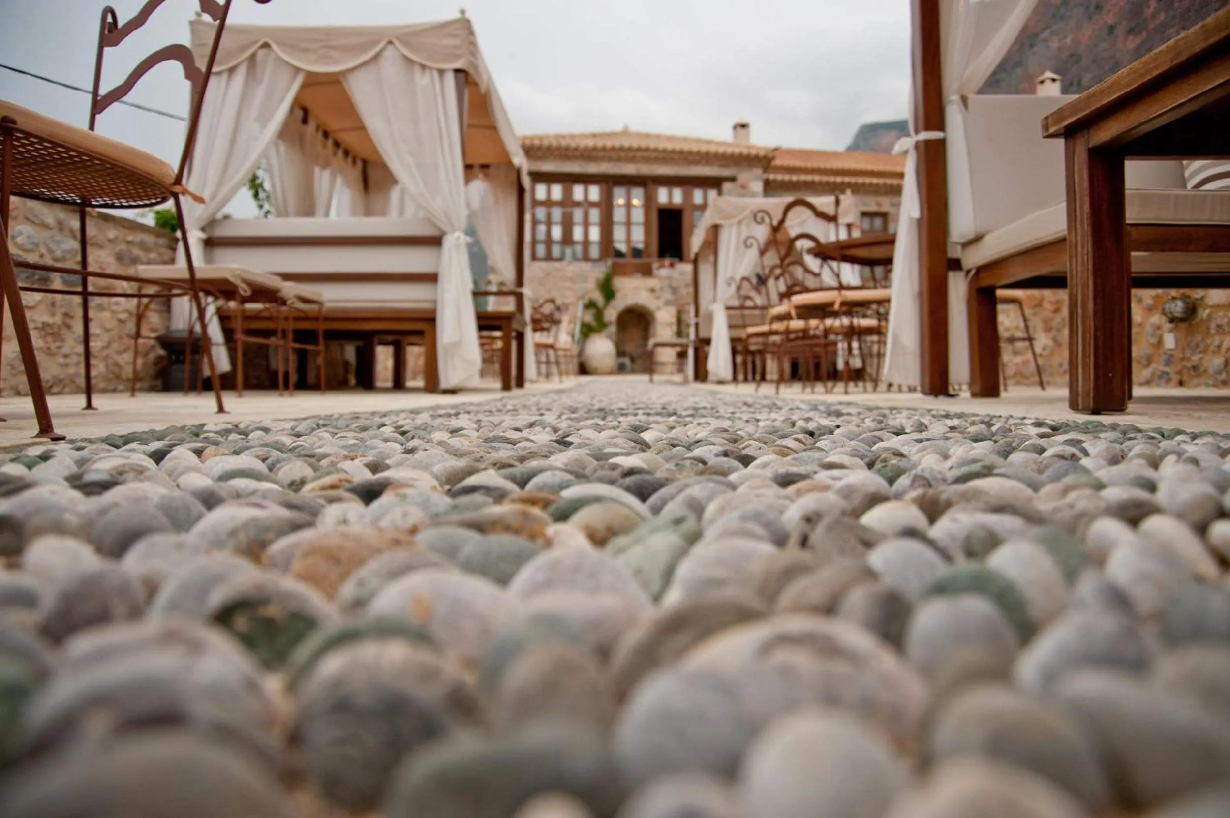 Decorative detail in Archontiko Hatzipanayioti