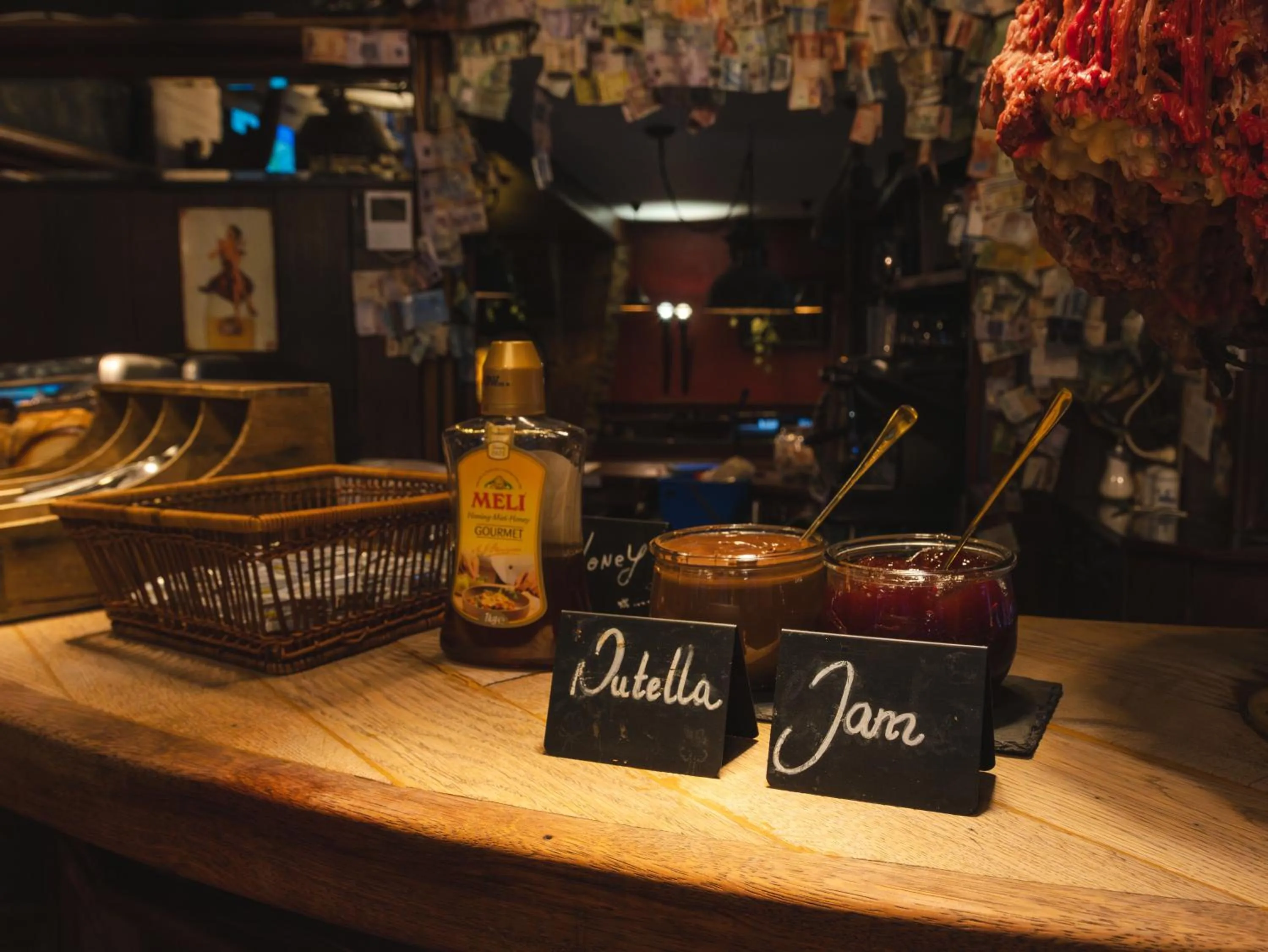 Food in St Christopher's Inn Bruges - The Bauhaus