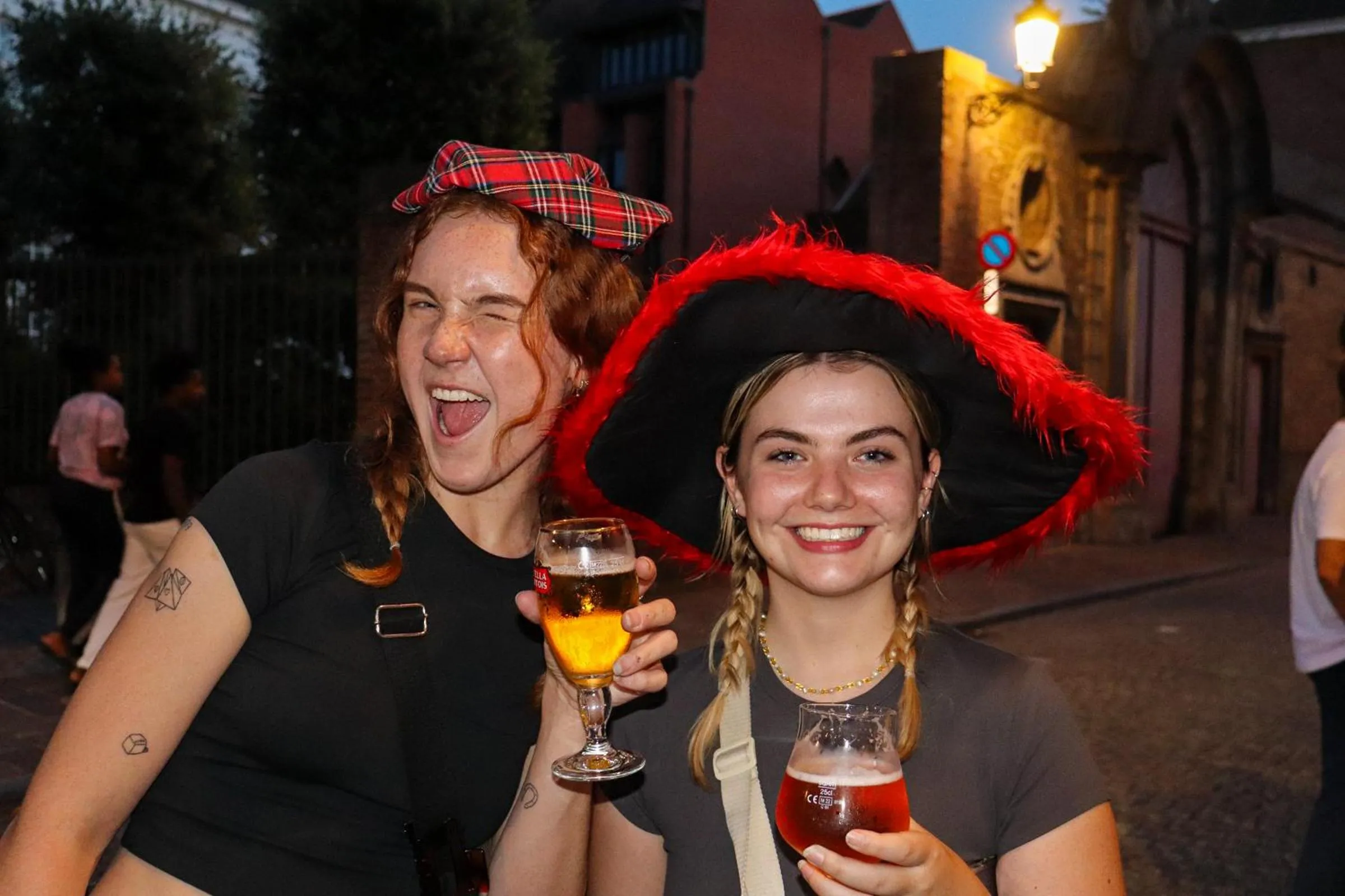 People in St Christopher's Inn Bruges - The Bauhaus