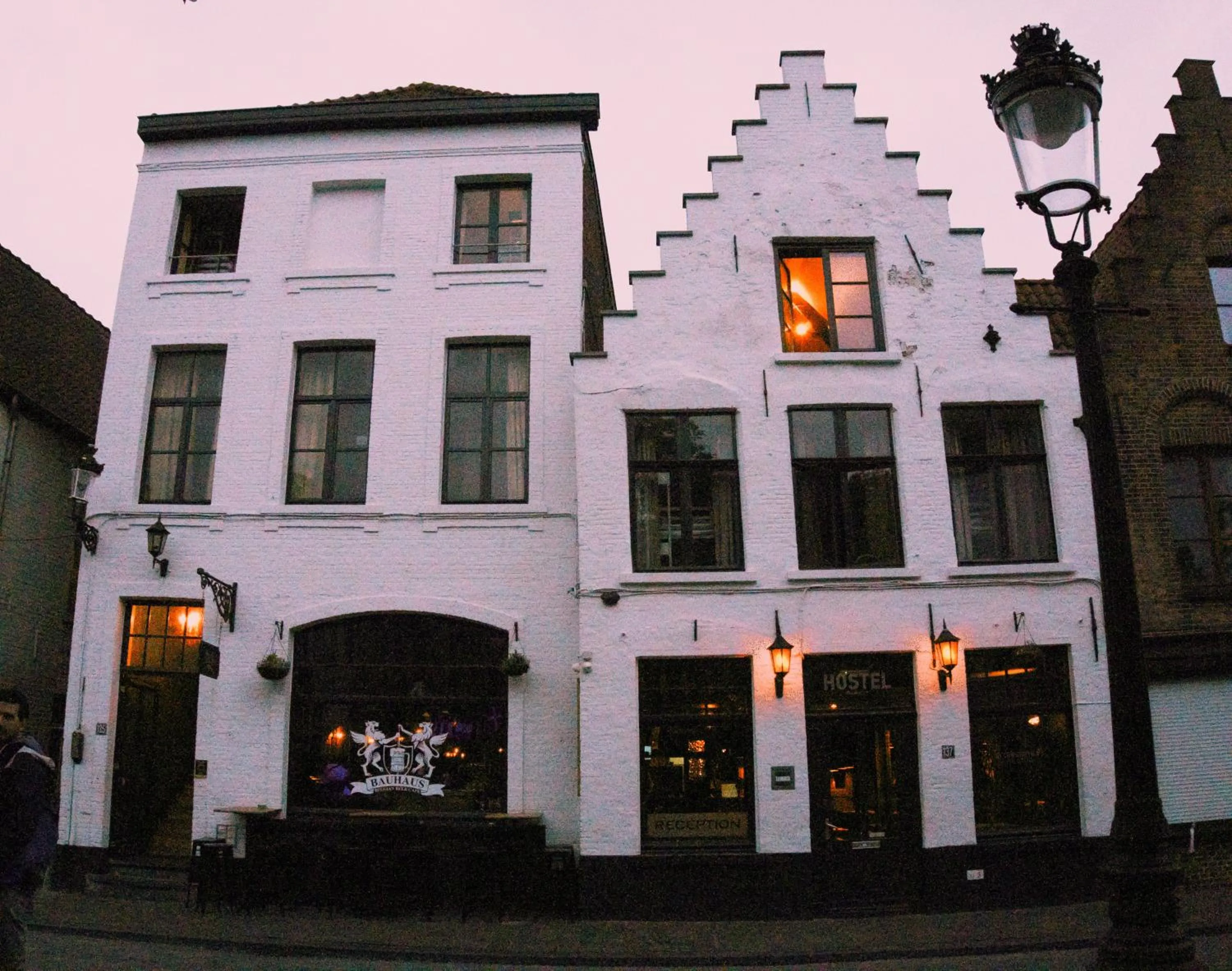 Property building in St Christopher's Inn Bruges - The Bauhaus
