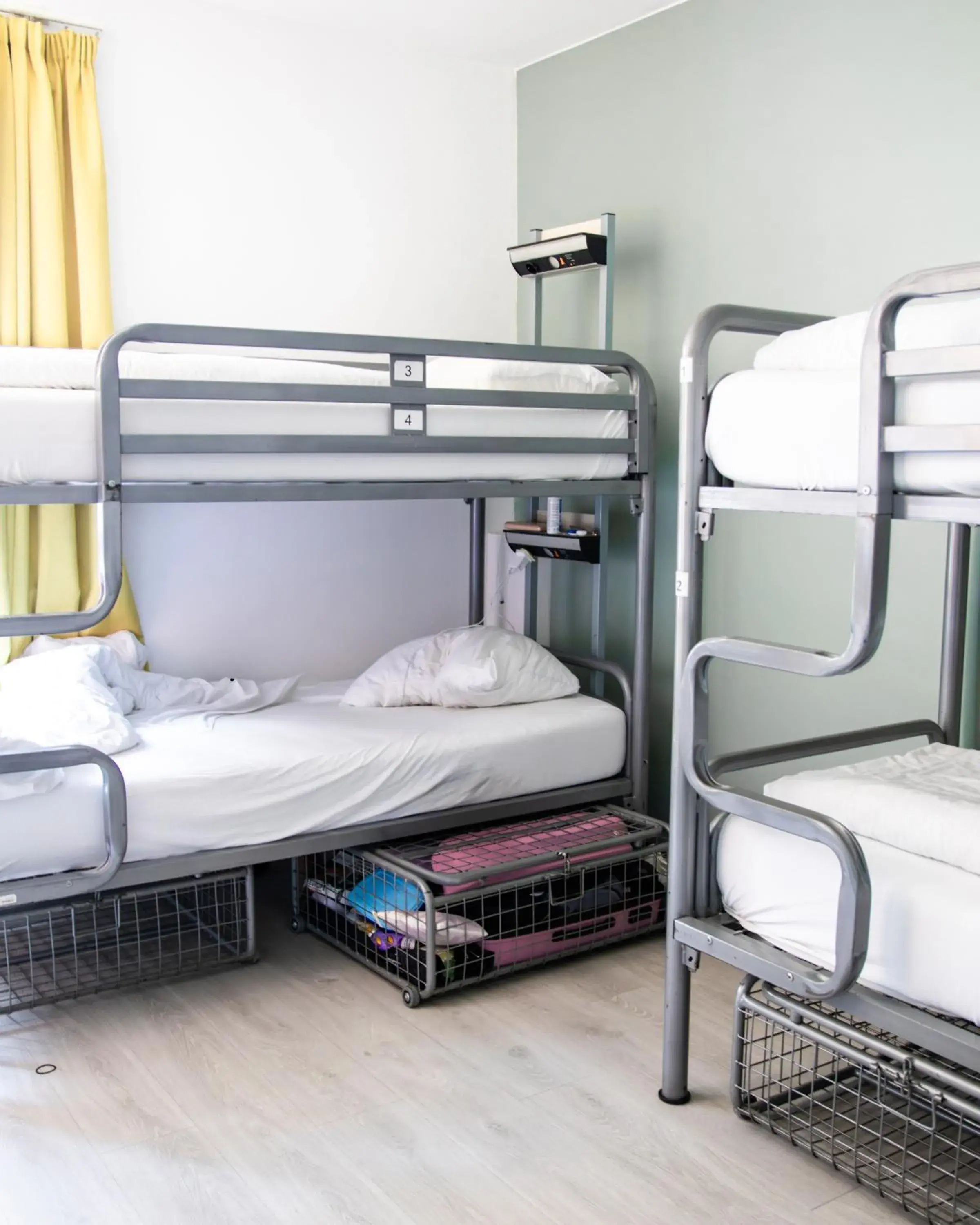 Bed in 4-Bed Mixed Dormitory Room in St Christopher's Inn Bruges - The Bauhaus Bed in 4-Bed Mixed Dormitory Room in St Christopher's Inn Bruges - The Bauhaus