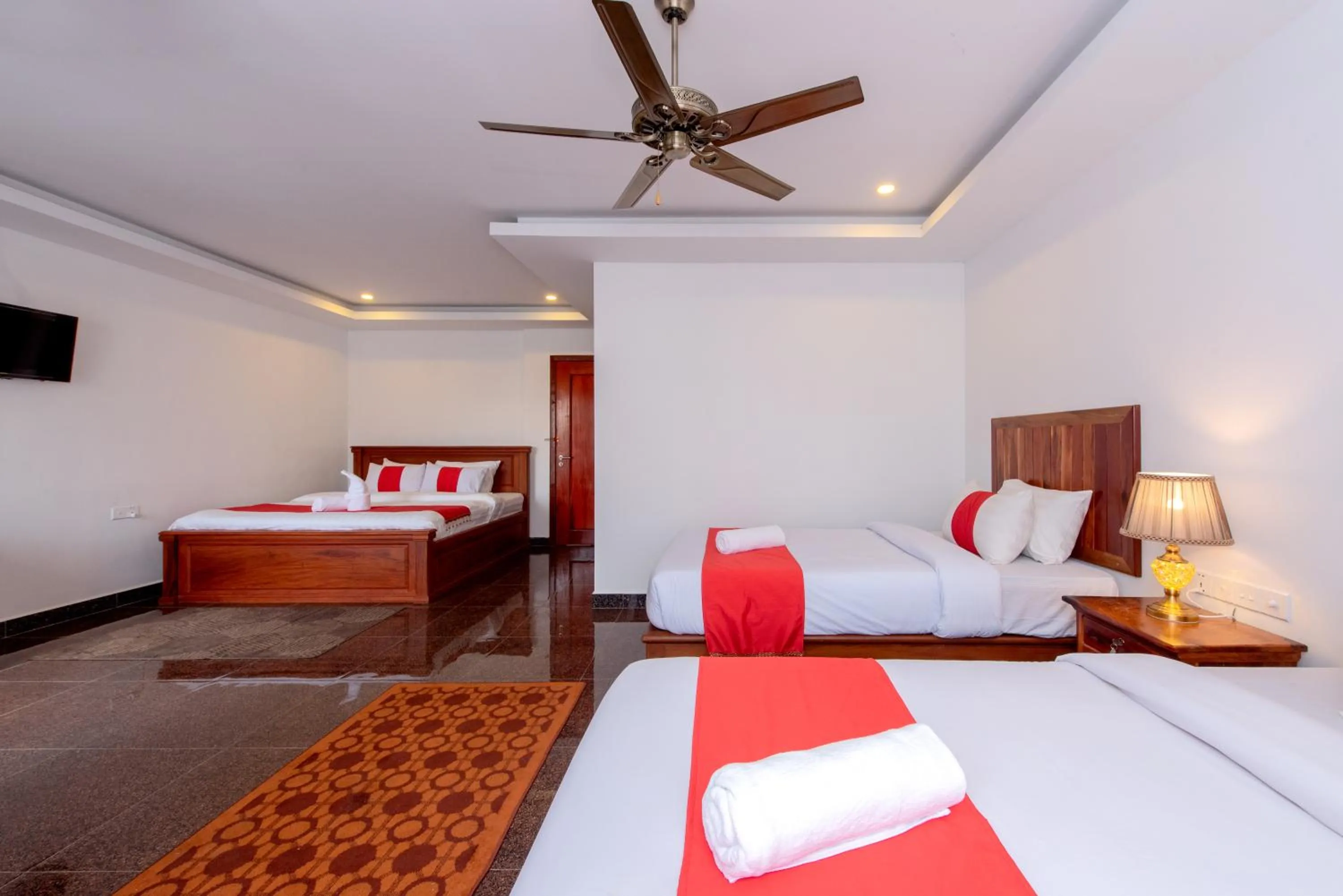 Bed in The Unique Angkor Villa