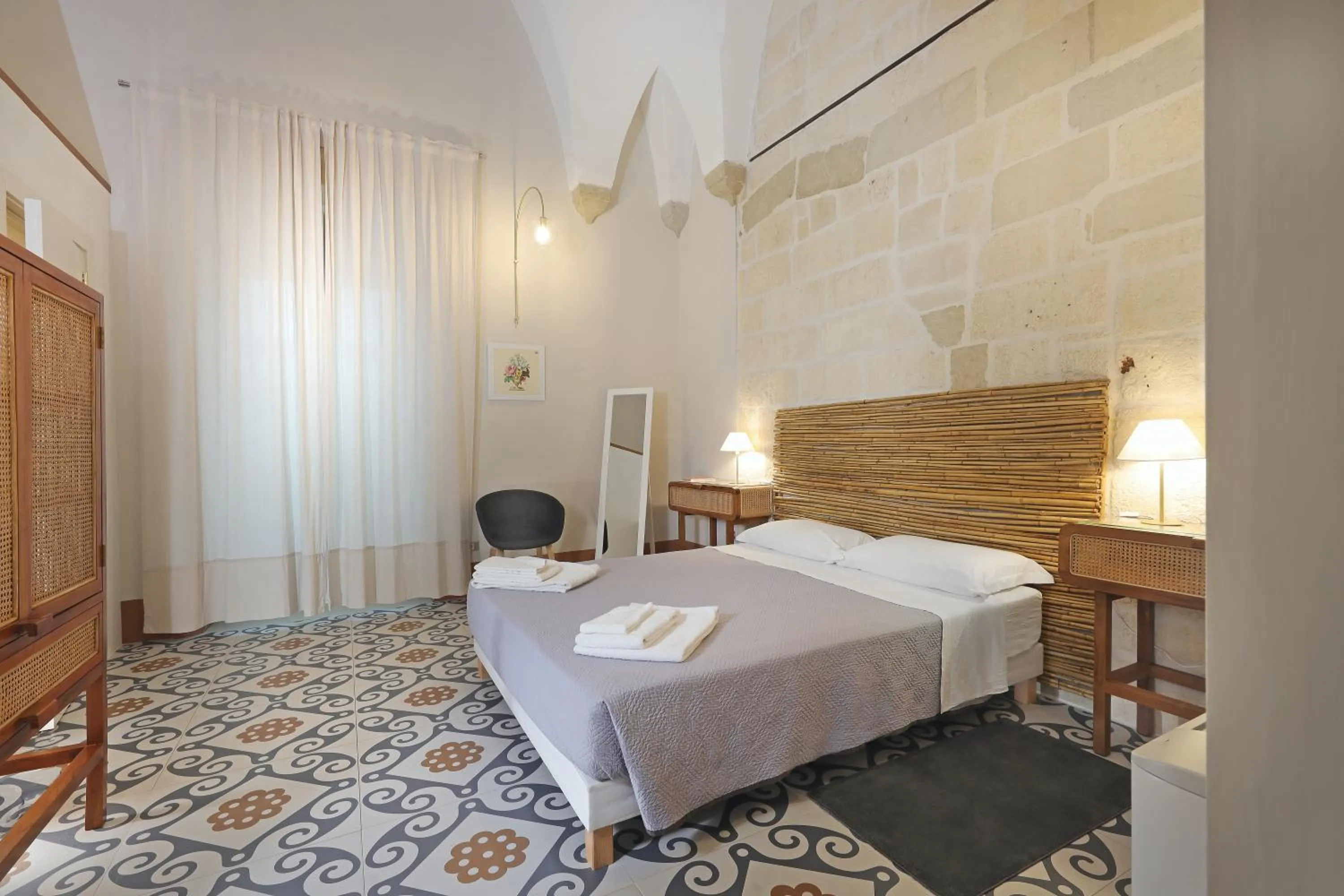 Bedroom, Bed in Palazzo Circolone