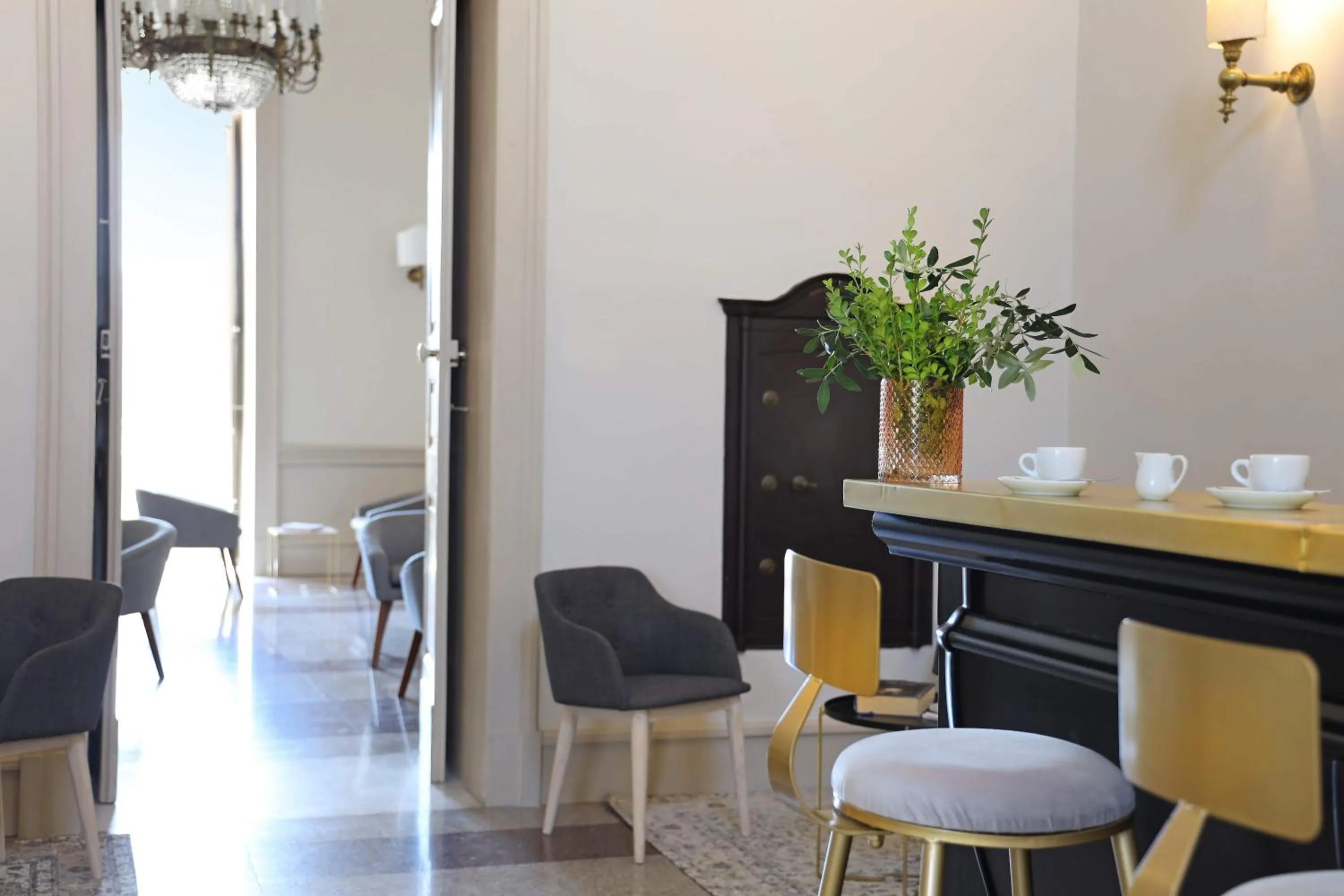 Lobby or reception in Palazzo Circolone