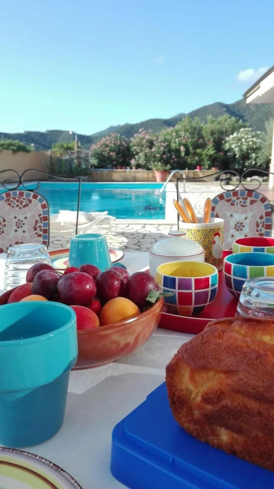 Balcony/Terrace in B&B Il melograno