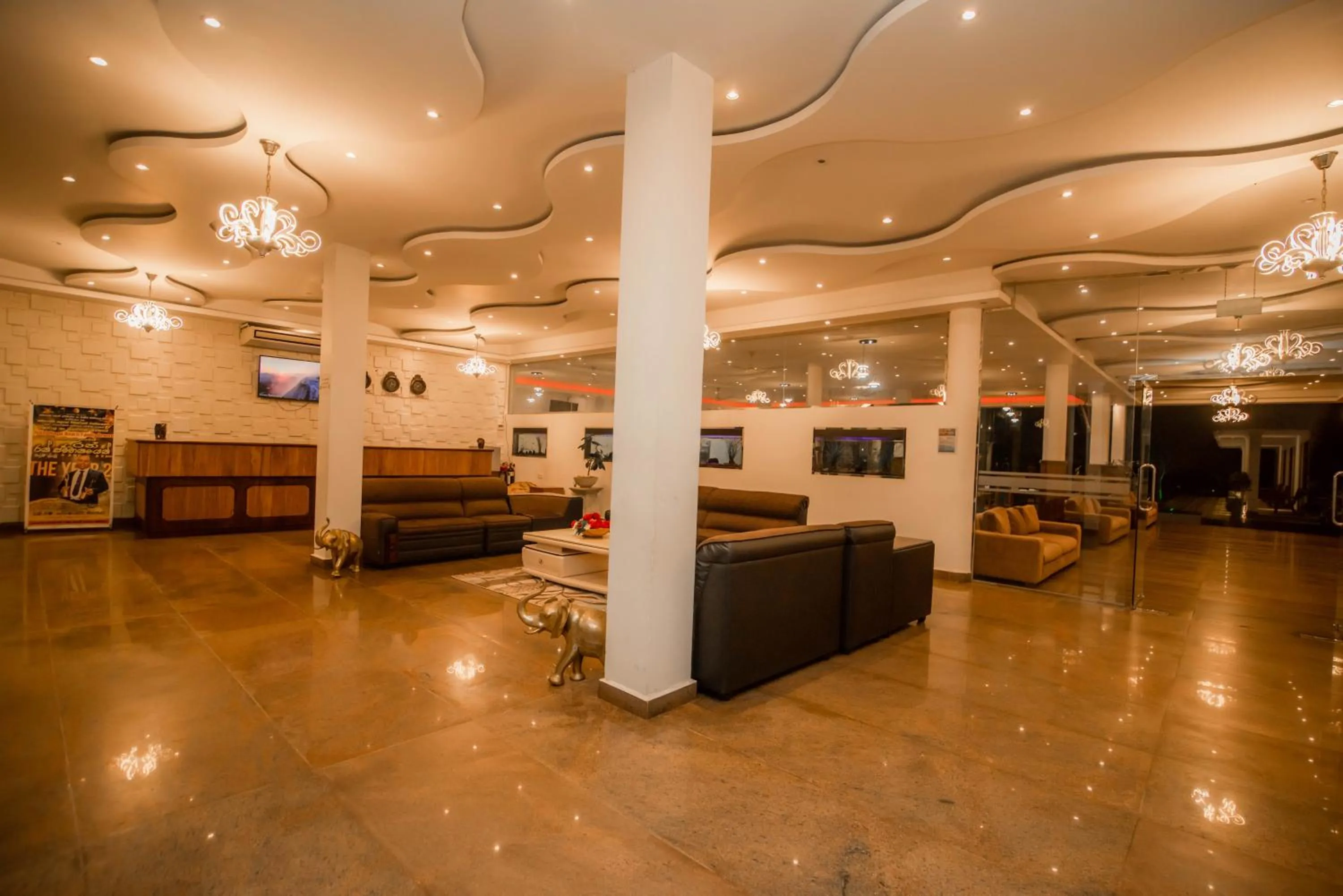 Seating area in Royal Reach Udawalawe