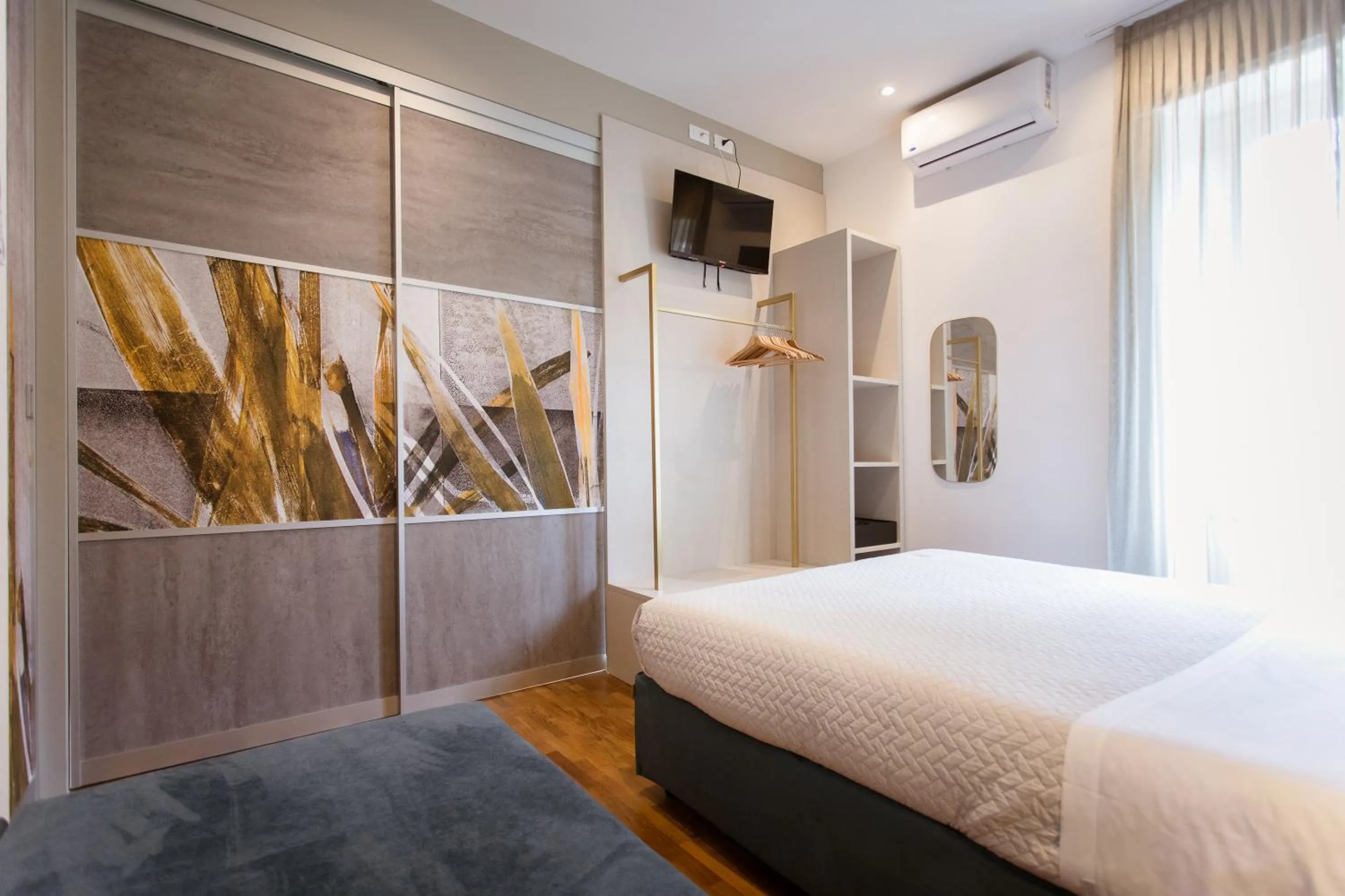 Bedroom, Bed in Elegant Apartments 5 terre la spezia