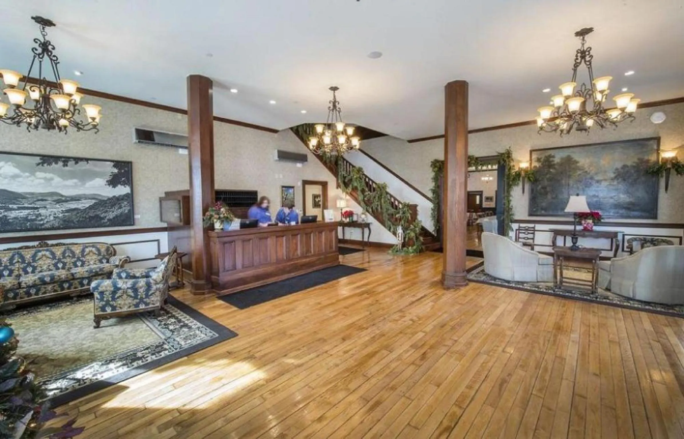 Lobby or reception in The Inn at Wise